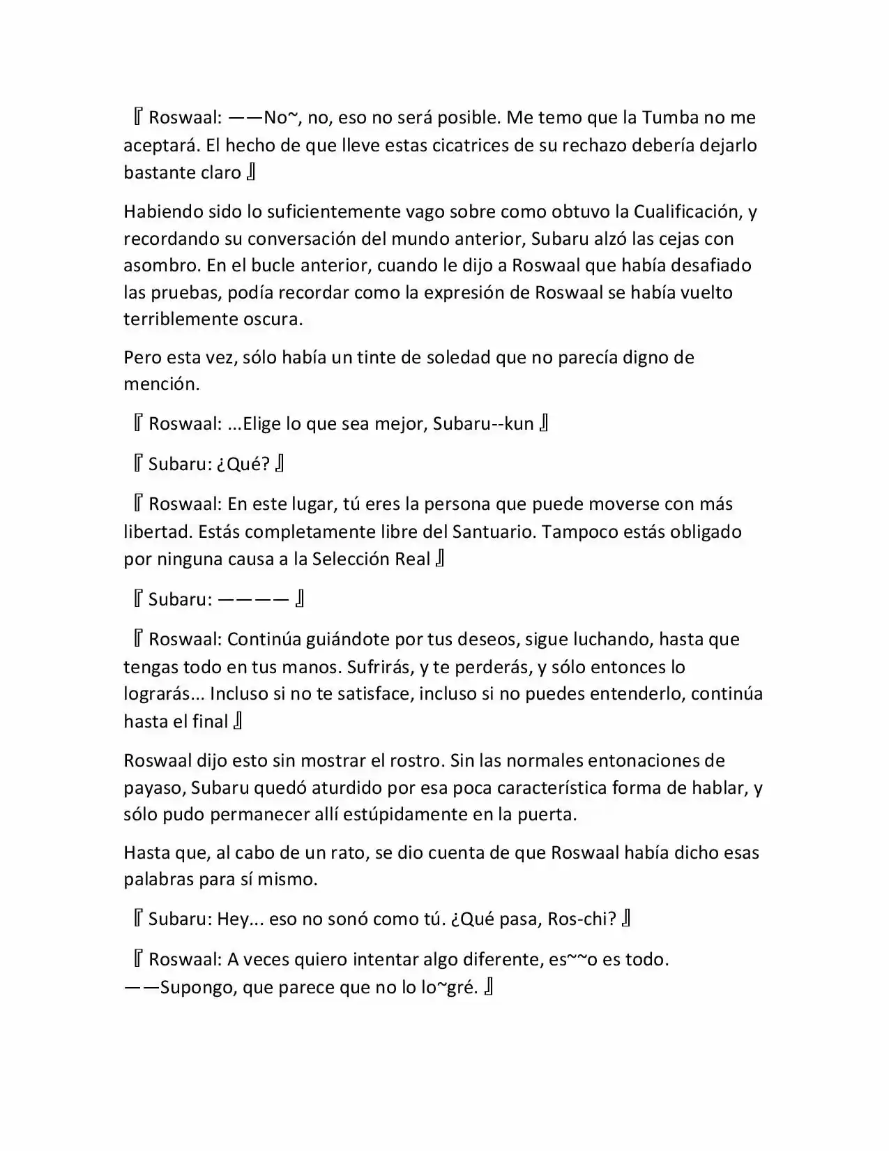 Re:Zero Kara Hajimeru Isekai Seikatsu (Novela) - Capítulo 31 - Página 8 - LectorTMOo