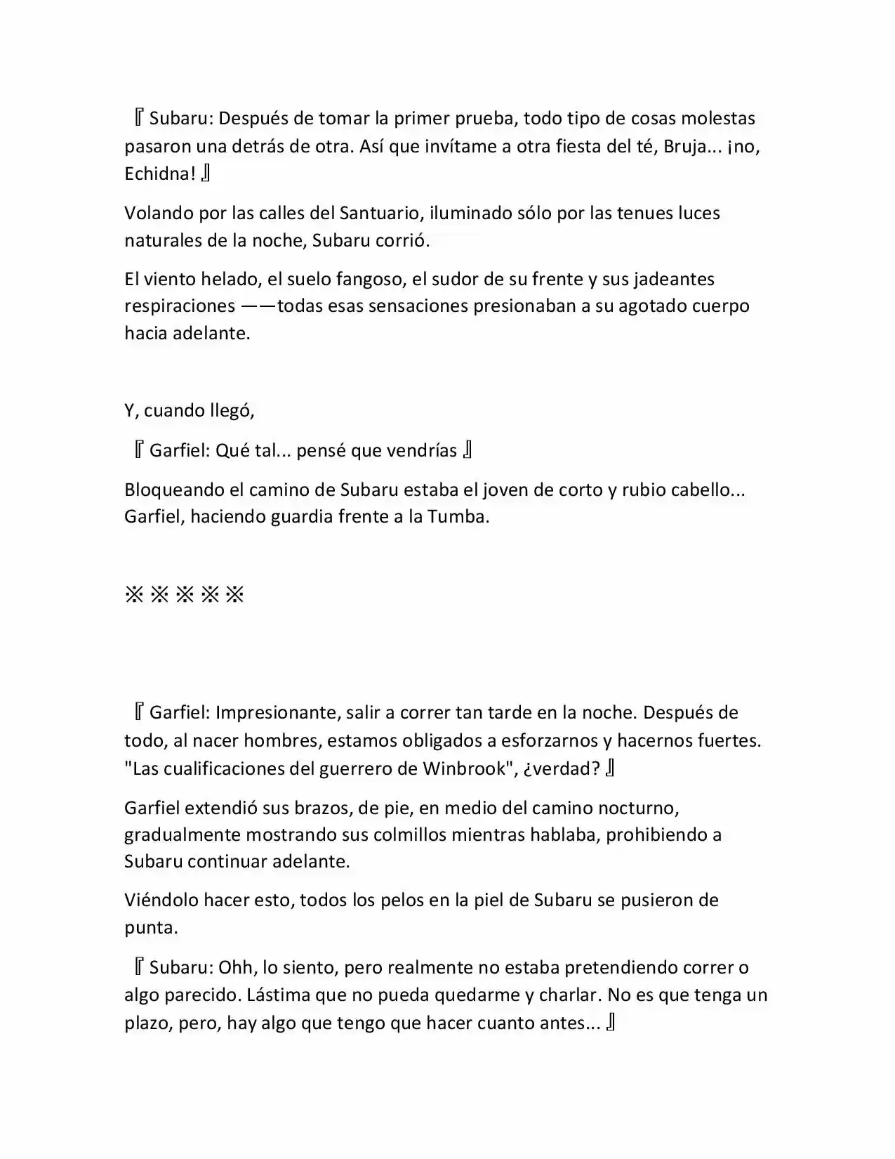Re:Zero Kara Hajimeru Isekai Seikatsu (Novela) - Capítulo 31 - Página 14 - LectorTMOo