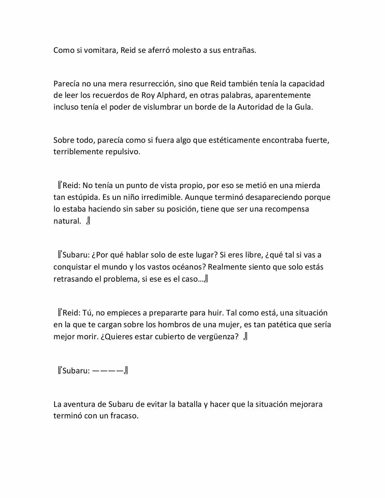 Re:Zero Kara Hajimeru Isekai Seikatsu (Novela) - Capítulo 310 - Página 11 - LectorTMOo
