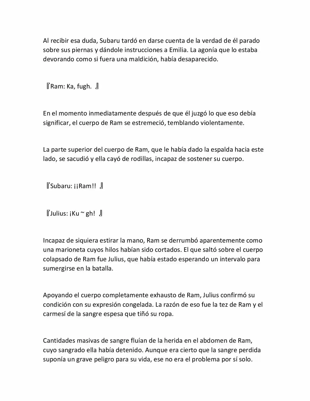 Re:Zero Kara Hajimeru Isekai Seikatsu (Novela) - Capítulo 310 - Página 17 - LectorTMOo