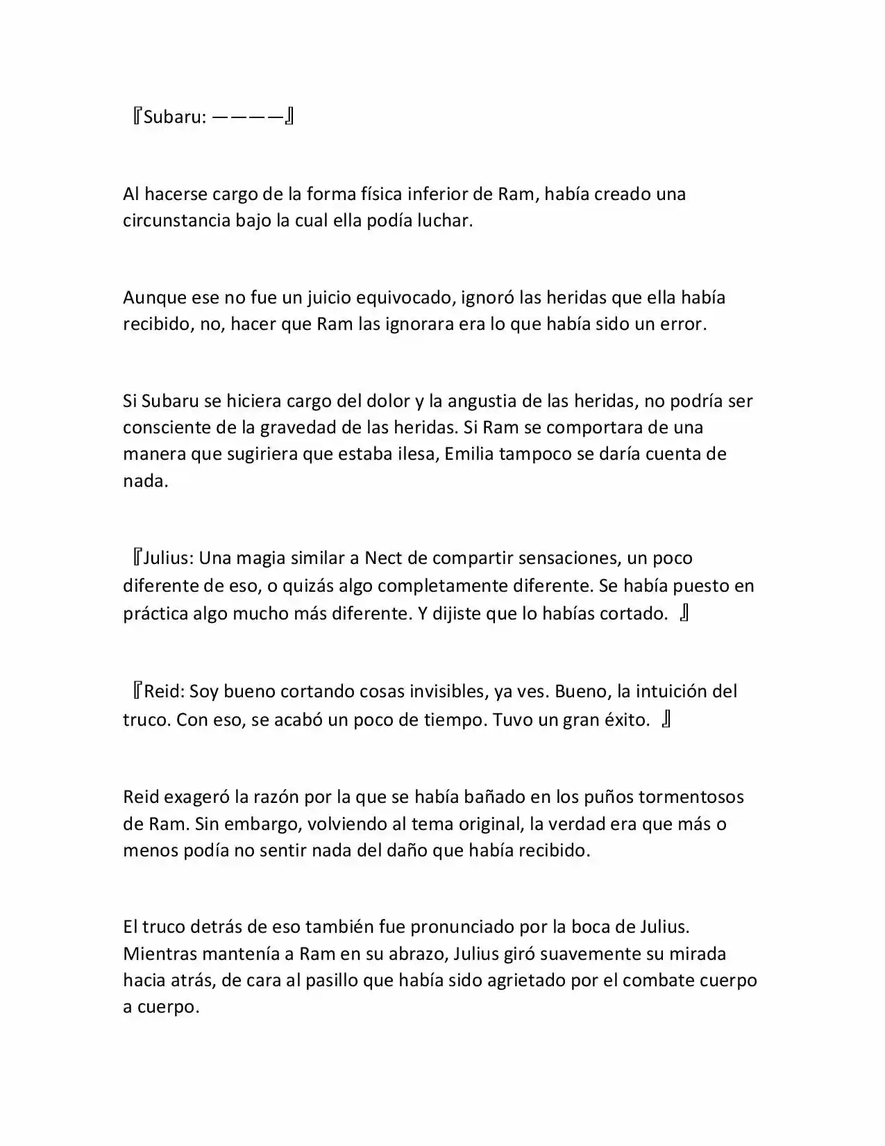 Re:Zero Kara Hajimeru Isekai Seikatsu (Novela) - Capítulo 310 - Página 20 - LectorTMOo