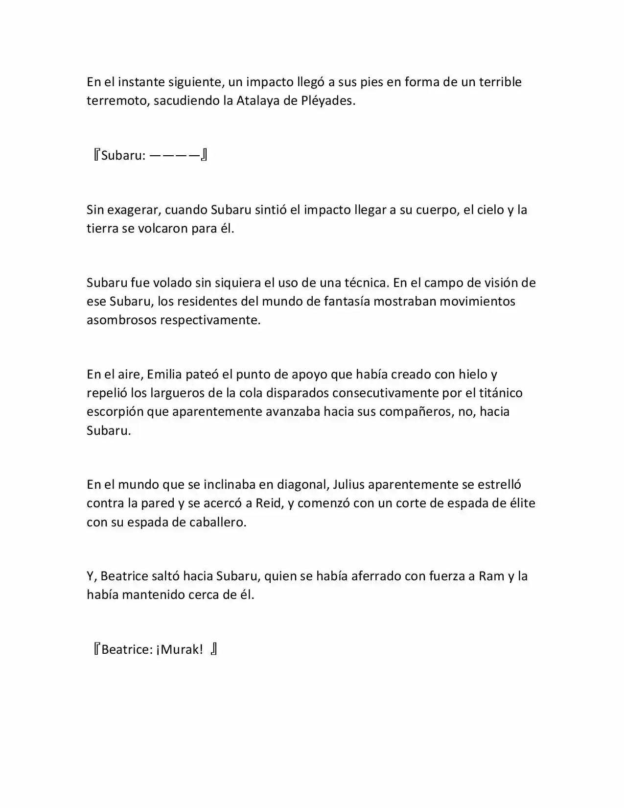 Re:Zero Kara Hajimeru Isekai Seikatsu (Novela) - Capítulo 310 - Página 27 - LectorTMOo