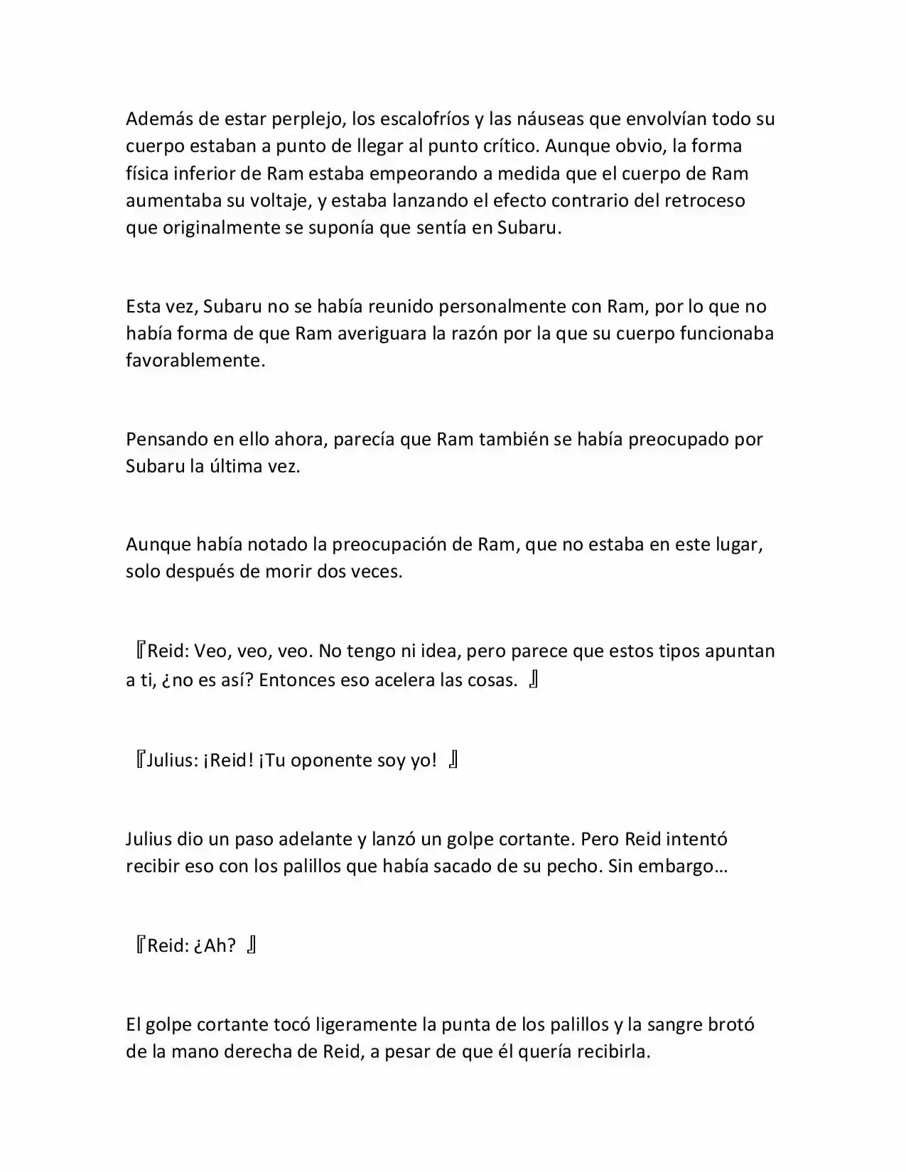 Re:Zero Kara Hajimeru Isekai Seikatsu (Novela) - Capítulo 312 - Página 23 - LectorTMOo