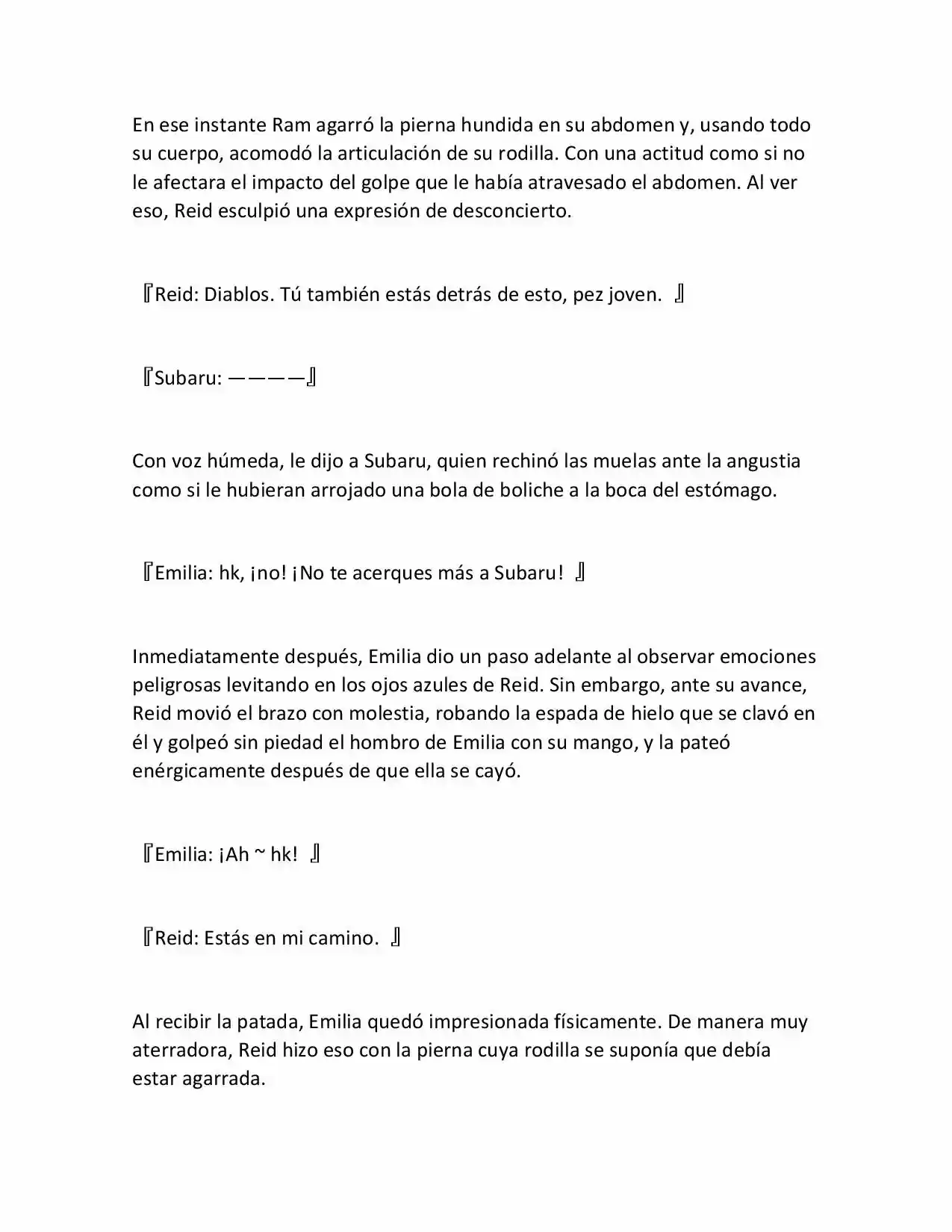 Re:Zero Kara Hajimeru Isekai Seikatsu (Novela) - Capítulo 313 - Página 38 - LectorTMOo
