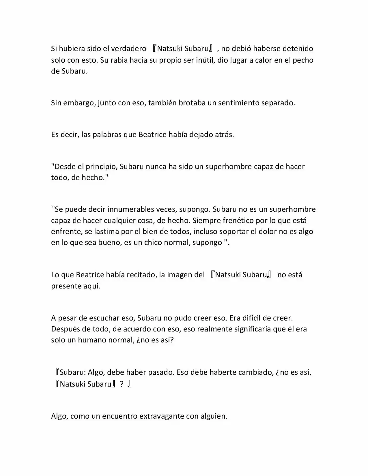 Re:Zero Kara Hajimeru Isekai Seikatsu (Novela) - Capítulo 313 - Página 50 - LectorTMOo
