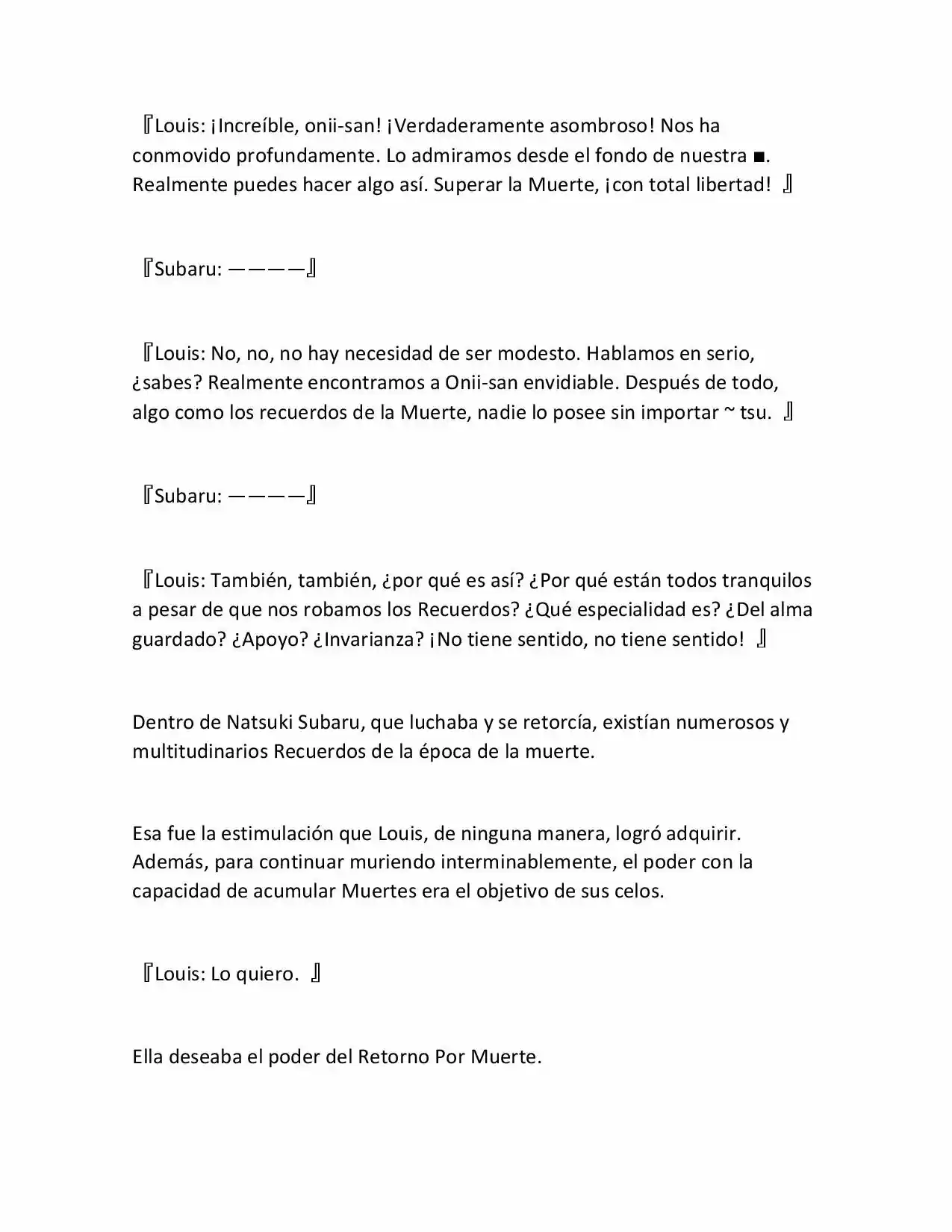 Re:Zero Kara Hajimeru Isekai Seikatsu (Novela) - Capítulo 316 - Página 38 - LectorTMOo