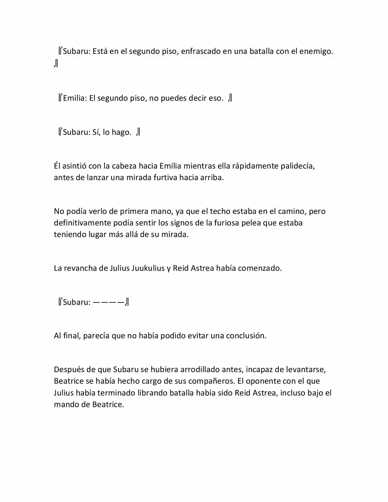 Re:Zero Kara Hajimeru Isekai Seikatsu (Novela) - Capítulo 319 - Página 9 - LectorTMOo