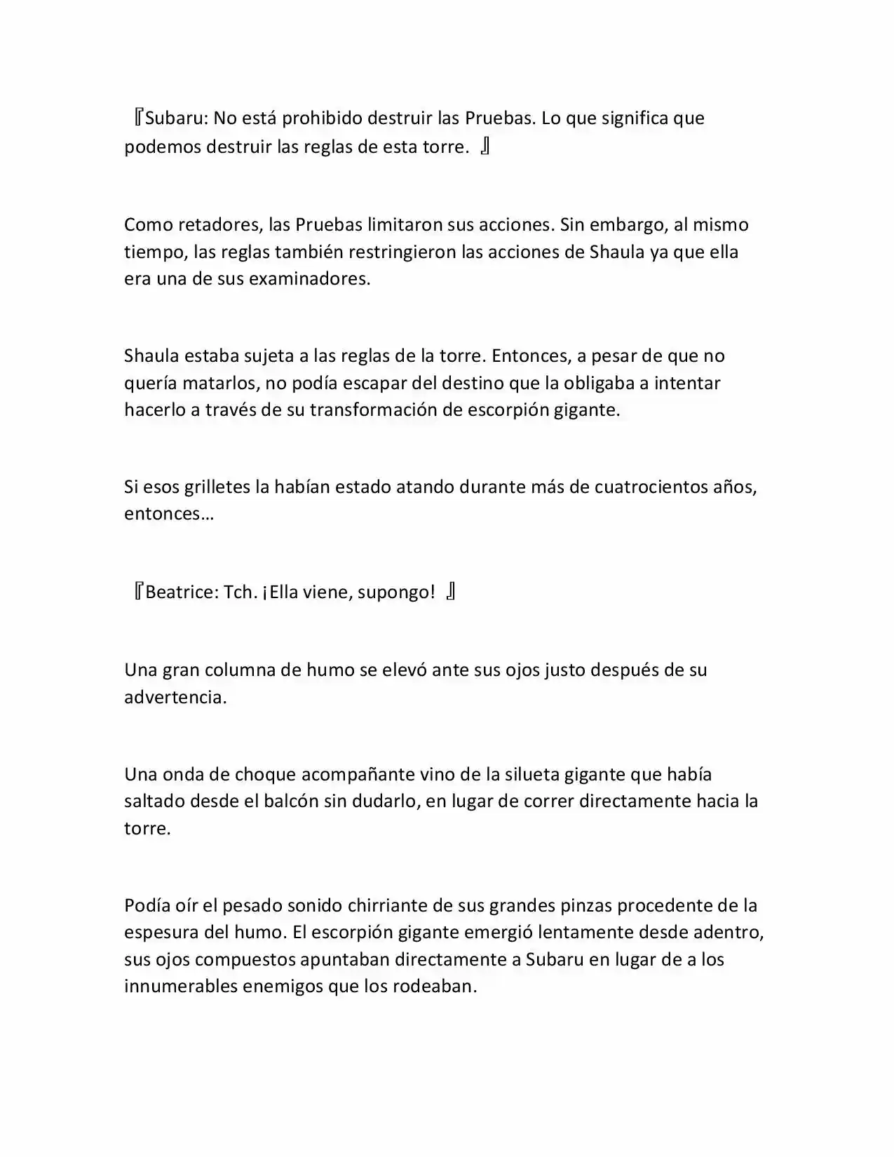 Re:Zero Kara Hajimeru Isekai Seikatsu (Novela) - Capítulo 320 - Página 19 - LectorTMOo