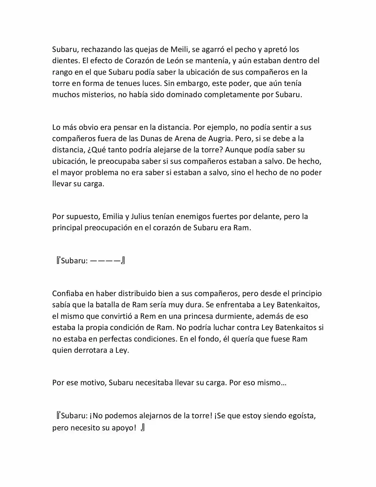 Re:Zero Kara Hajimeru Isekai Seikatsu (Novela) - Capítulo 321 - Página 12 - LectorTMOo