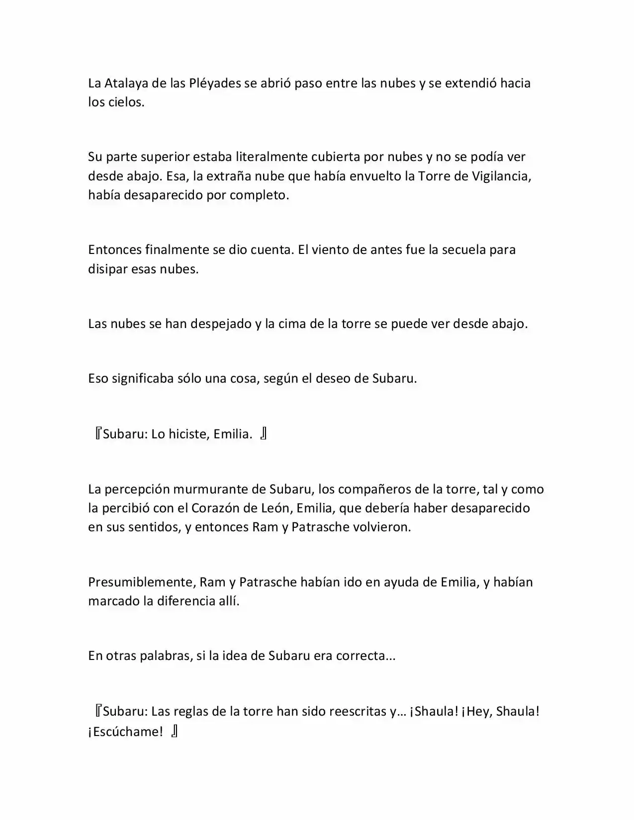 Re:Zero Kara Hajimeru Isekai Seikatsu (Novela) - Capítulo 329 - Página 26 - LectorTMOo