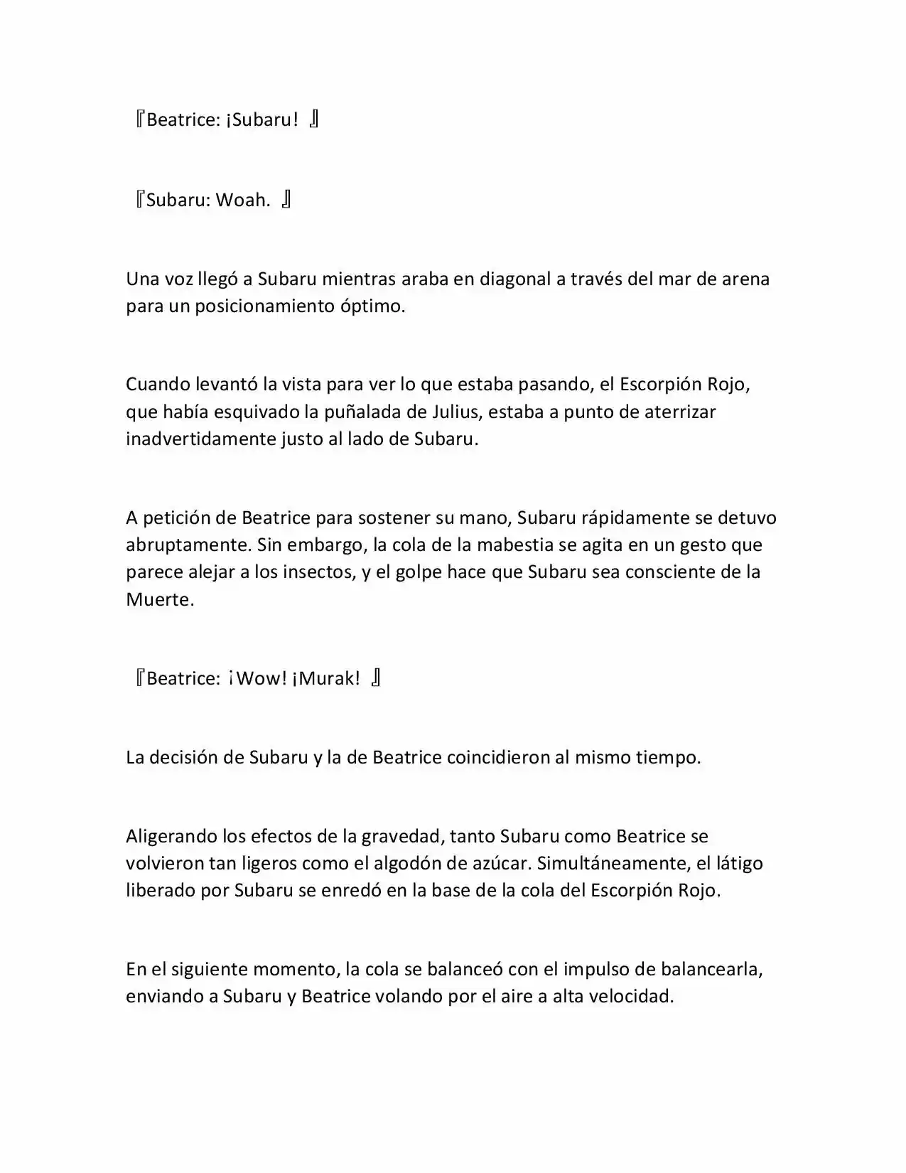 Re:Zero Kara Hajimeru Isekai Seikatsu (Novela) - Capítulo 330 - Página 7 - LectorTMOo