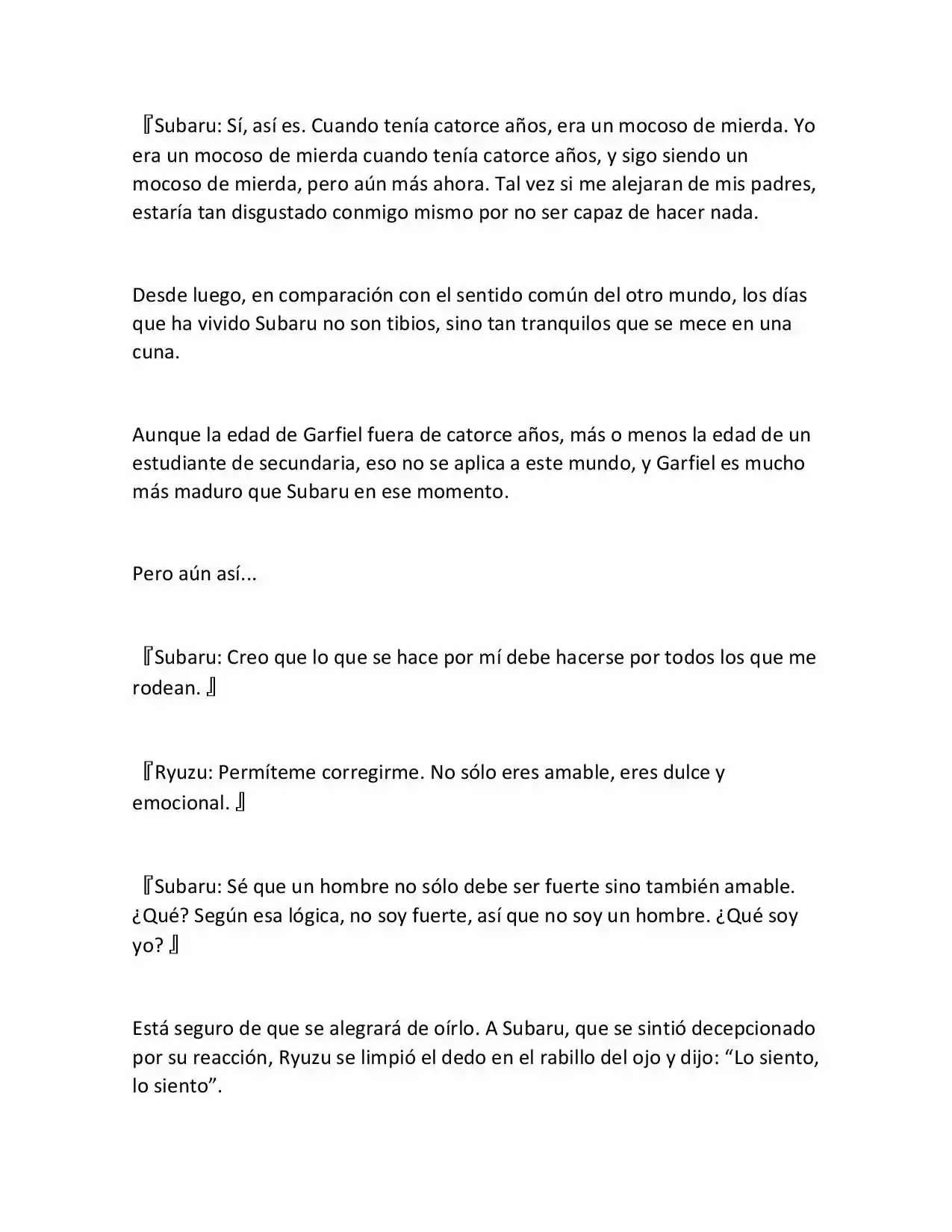 Re:Zero Kara Hajimeru Isekai Seikatsu (Novela) - Capítulo 336 - Página 6 - LectorTMOo