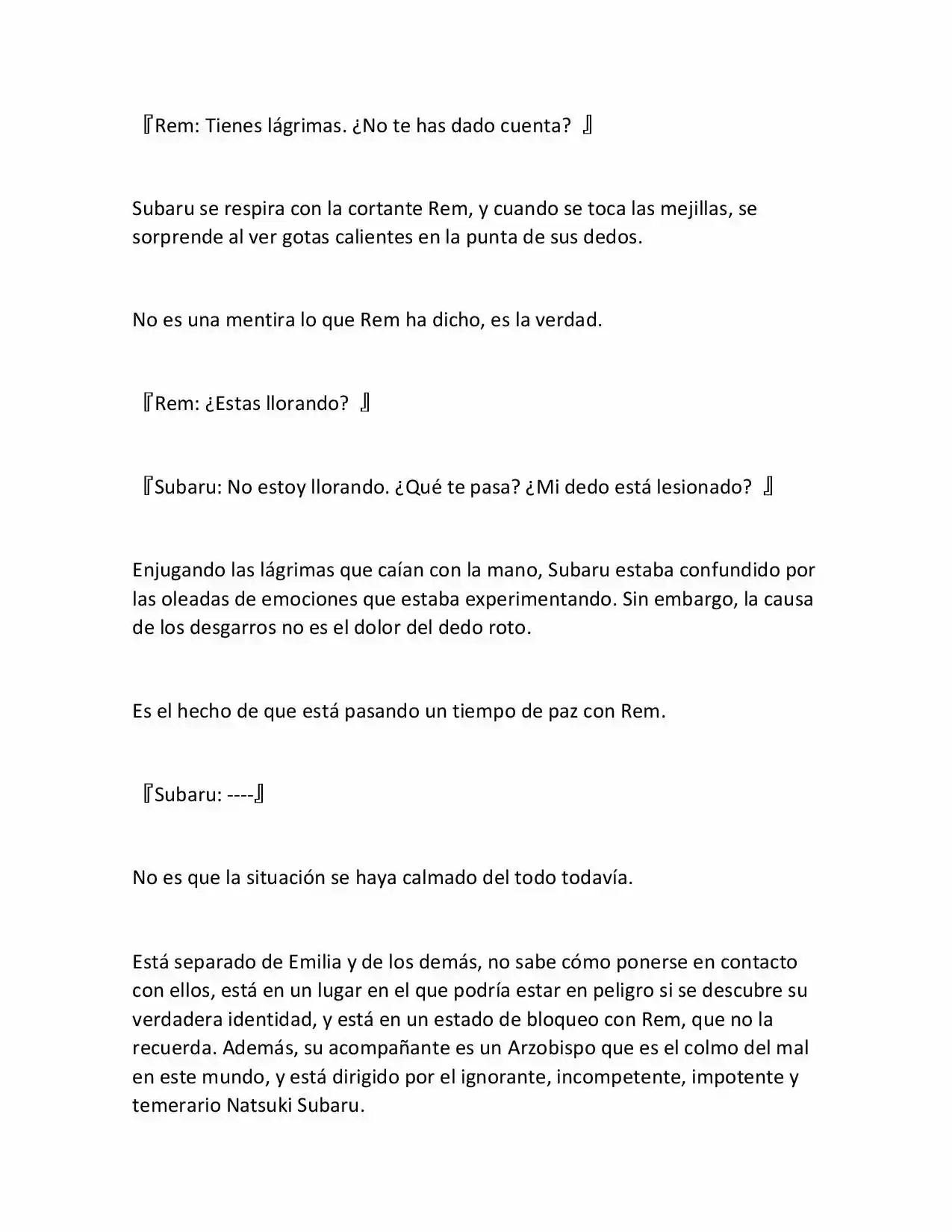 Re:Zero Kara Hajimeru Isekai Seikatsu (Novela) - Capítulo 338 - Página 29 - LectorTMOo