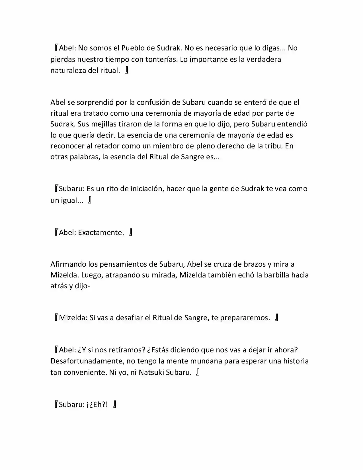 Re:Zero Kara Hajimeru Isekai Seikatsu (Novela) - Capítulo 342 - Página 6 - LectorTMOo