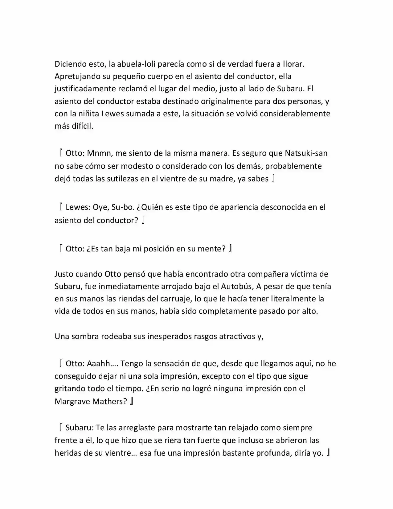 Re:Zero Kara Hajimeru Isekai Seikatsu (Novela) - Capítulo 35 - Página 9 - LectorTMOo