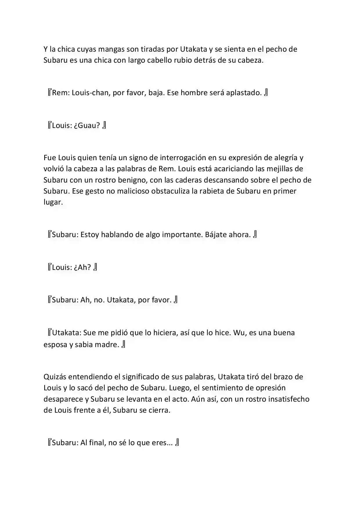 Re:Zero Kara Hajimeru Isekai Seikatsu (Novela) - Capítulo 351 - Página 33 - LectorTMOo