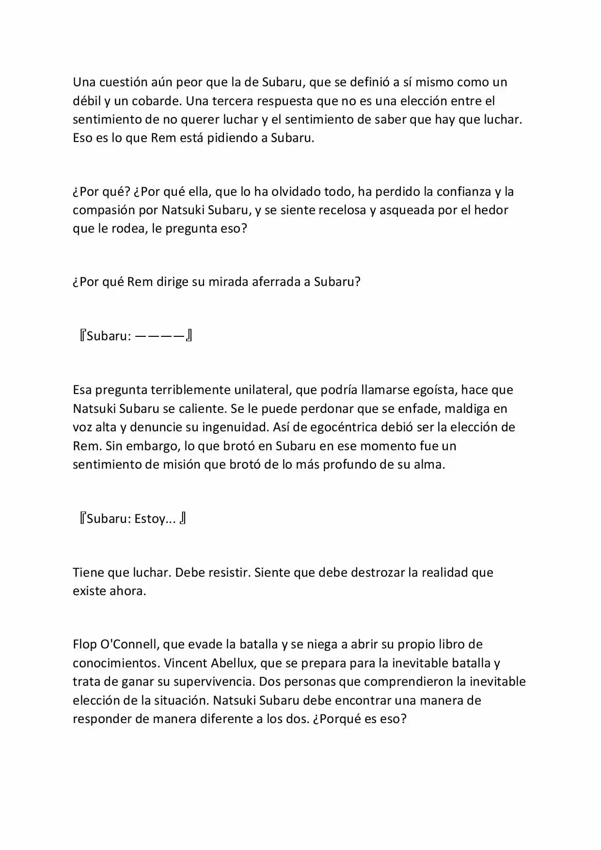 Re:Zero Kara Hajimeru Isekai Seikatsu (Novela) - Capítulo 351 - Página 39 - LectorTMOo