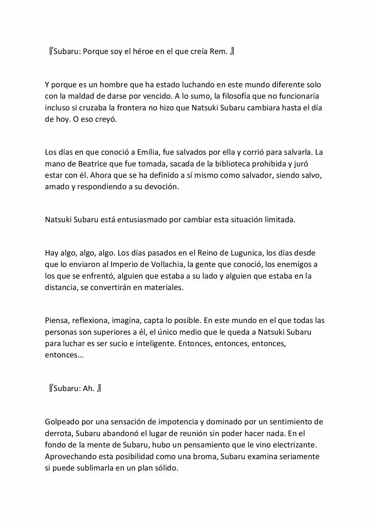 Re:Zero Kara Hajimeru Isekai Seikatsu (Novela) - Capítulo 351 - Página 40 - LectorTMOo