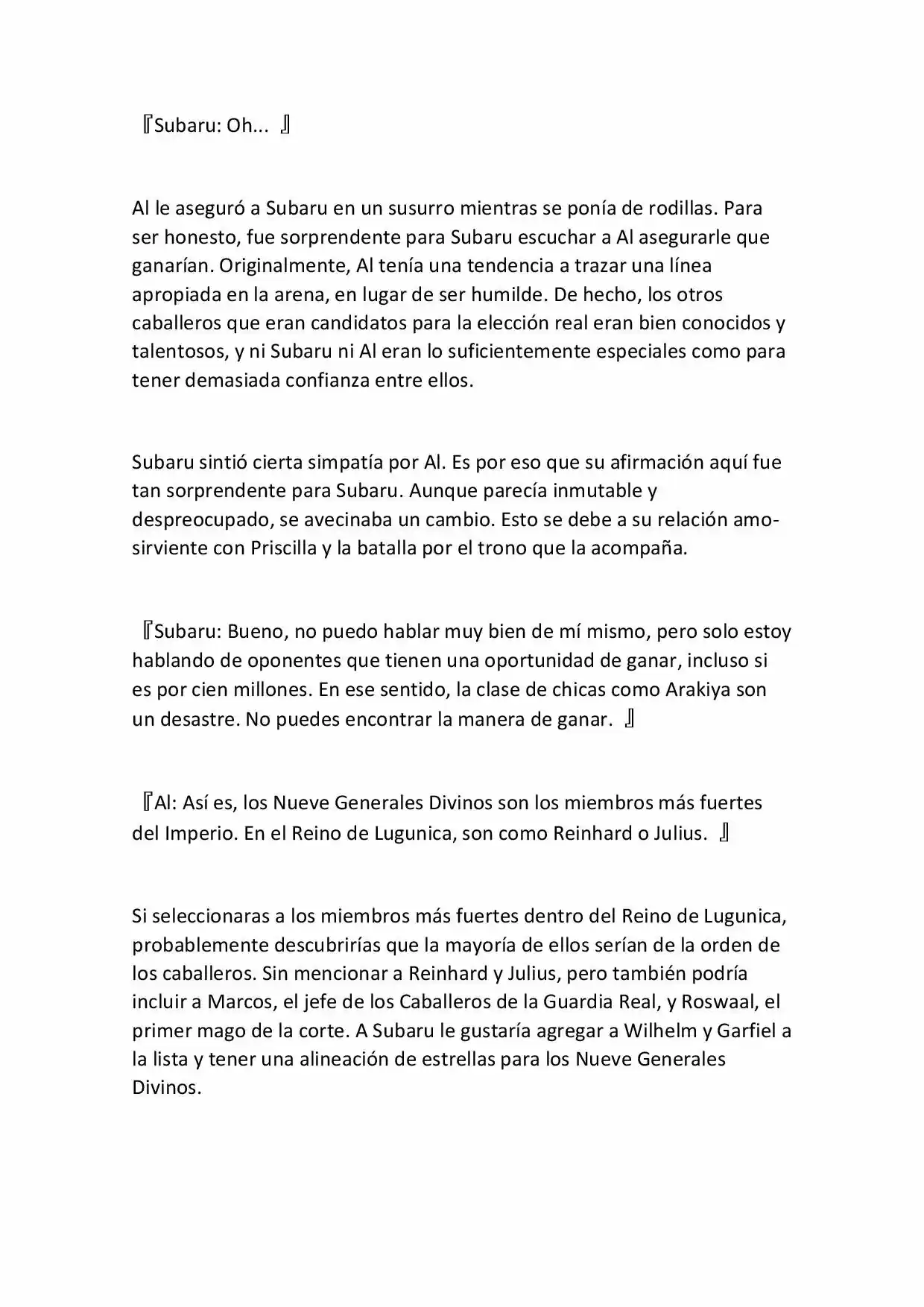 Re:Zero Kara Hajimeru Isekai Seikatsu (Novela) - Capítulo 357 - Página 21 - LectorTMOo