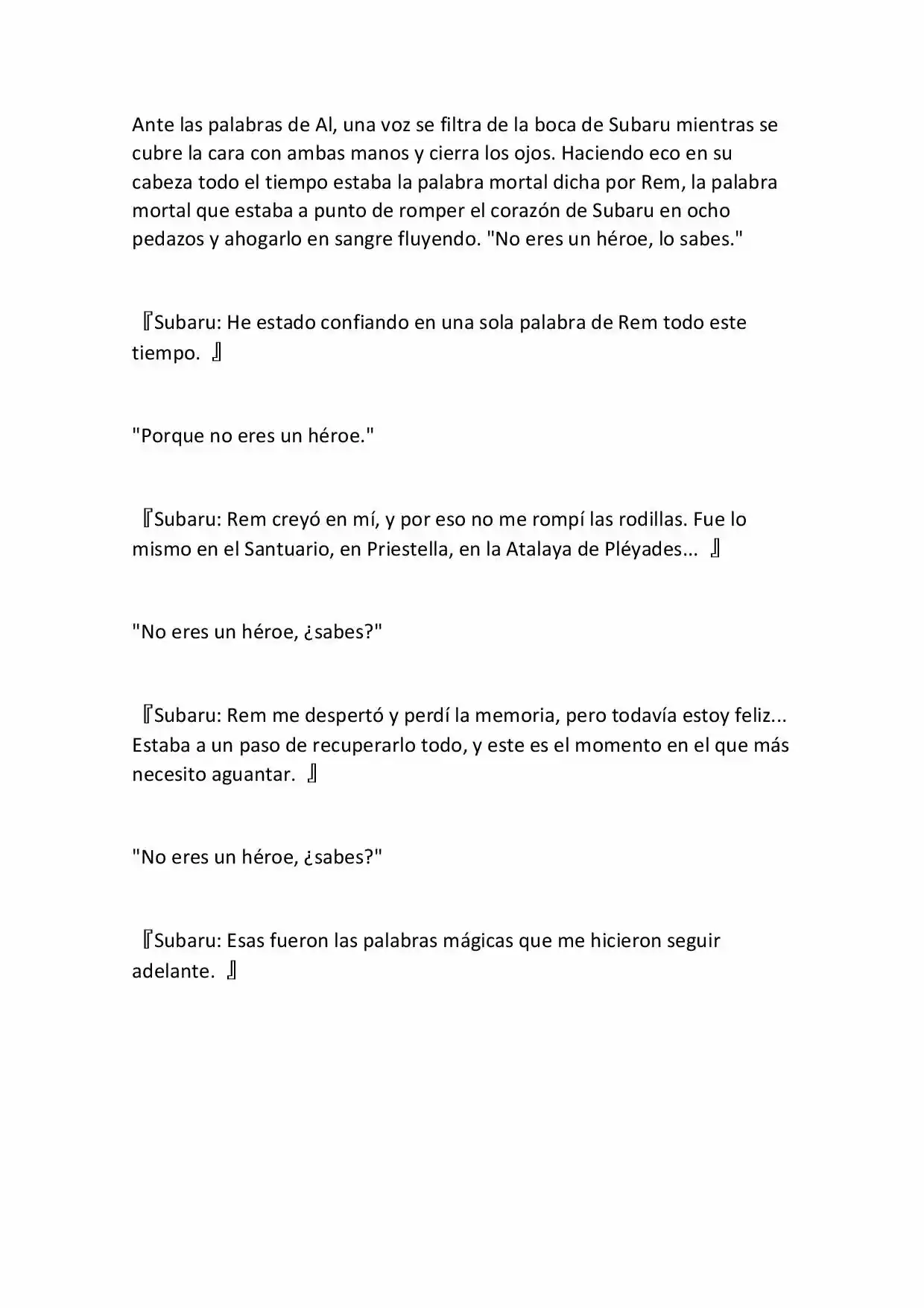 Re:Zero Kara Hajimeru Isekai Seikatsu (Novela) - Capítulo 362 - Página 11 - LectorTMOo