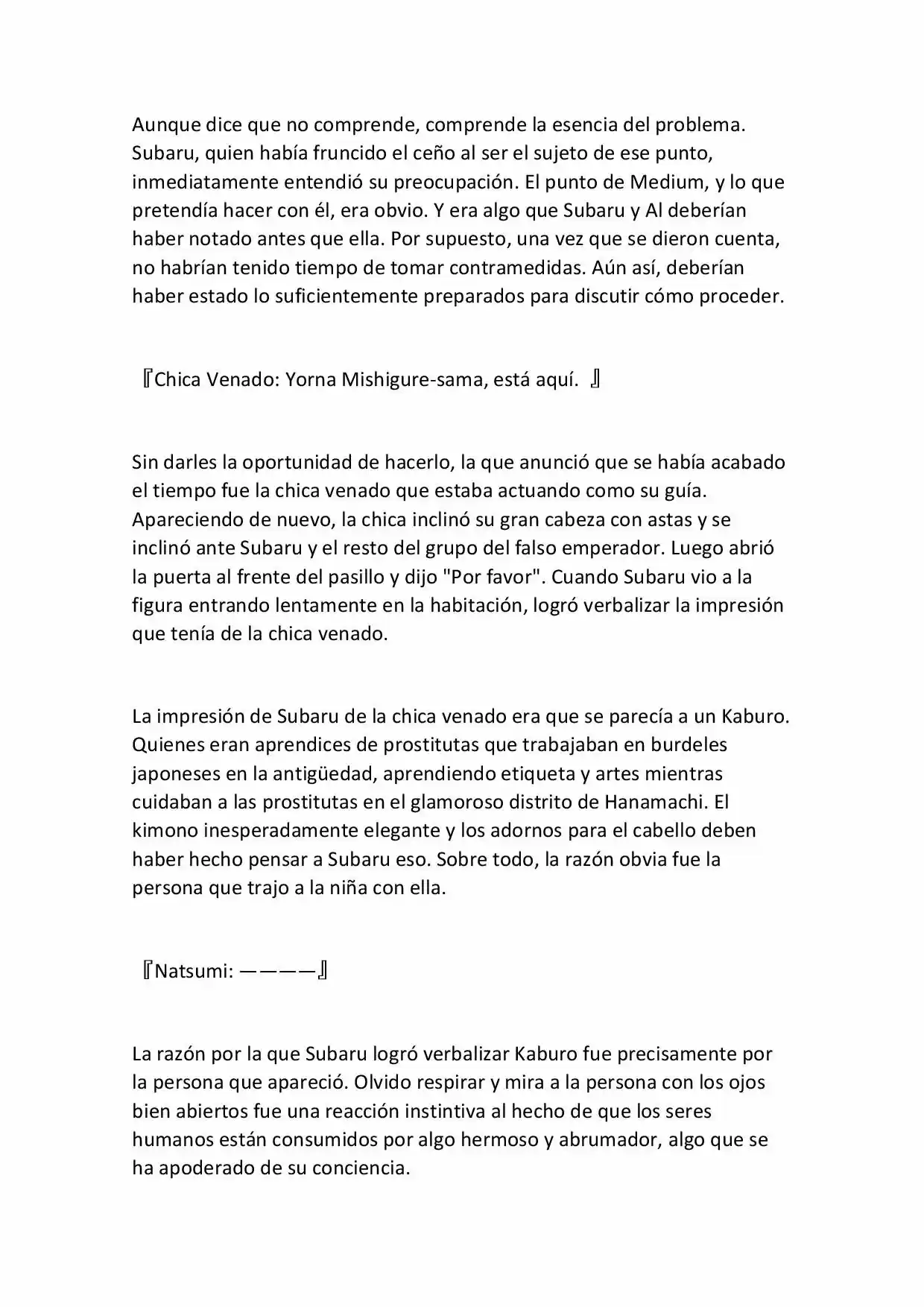 Re:Zero Kara Hajimeru Isekai Seikatsu (Novela) - Capítulo 368 - Página 6 - LectorTMOo