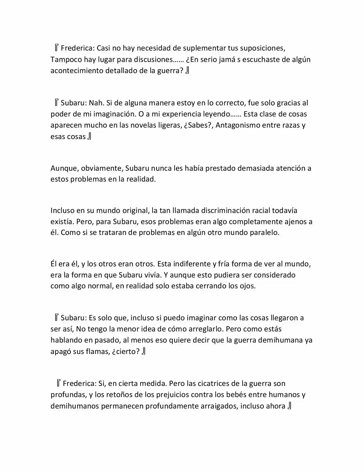 Re:Zero Kara Hajimeru Isekai Seikatsu (Novela) - Capítulo 37 - Página 4 - LectorTMOo