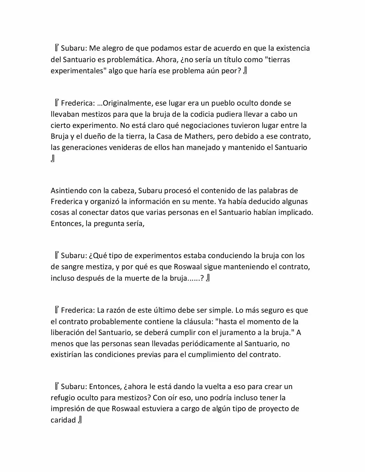 Re:Zero Kara Hajimeru Isekai Seikatsu (Novela) - Capítulo 38 - Página 5 - LectorTMOo