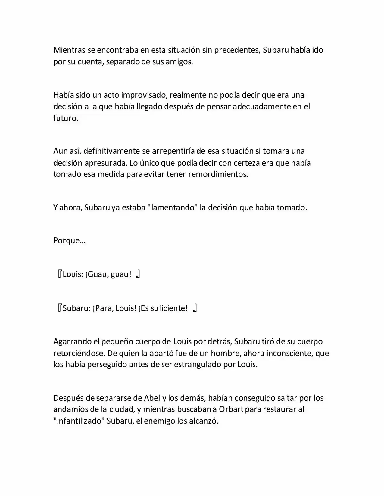 Re:Zero Kara Hajimeru Isekai Seikatsu (Novela) - Capítulo 380 - Página 5 - LectorTMOo