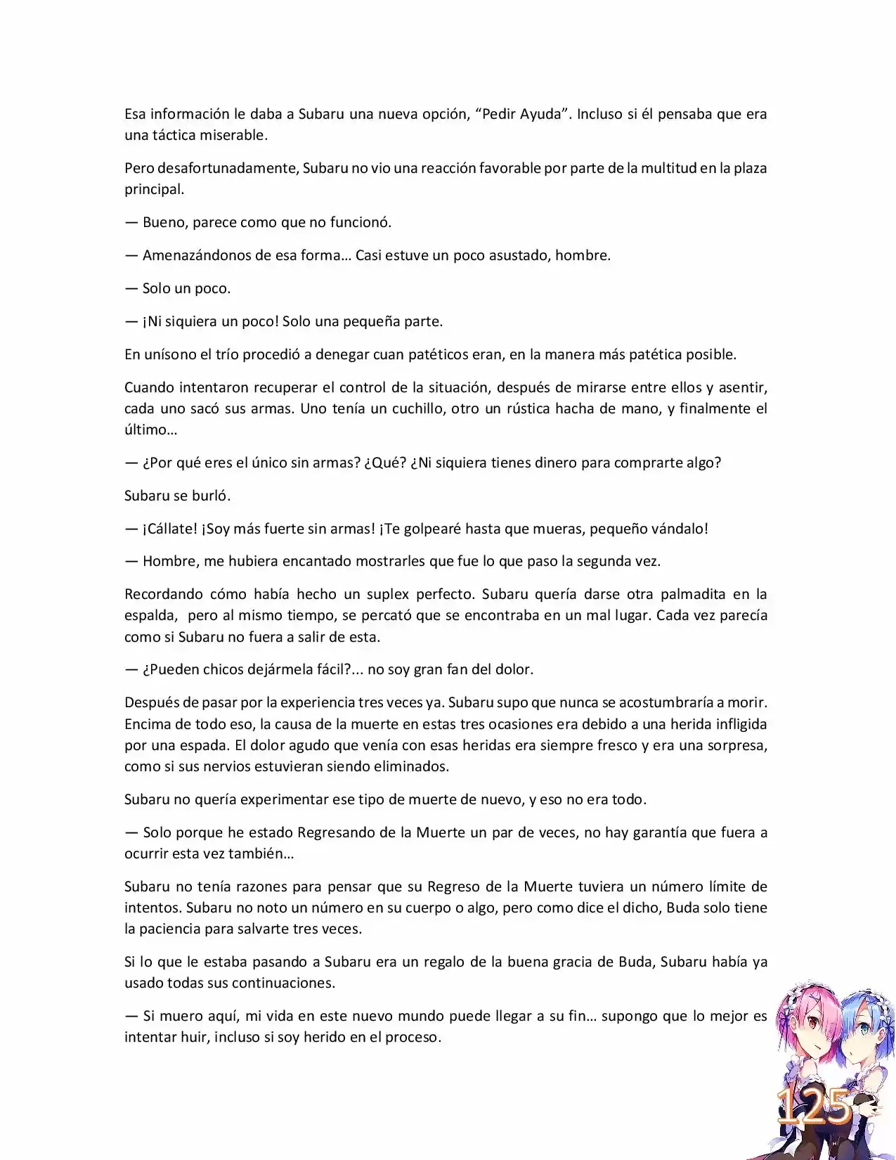 Re:Zero Kara Hajimeru Isekai Seikatsu Official Anthology - Capítulo 4 - Página 8 - LectorTMOo
