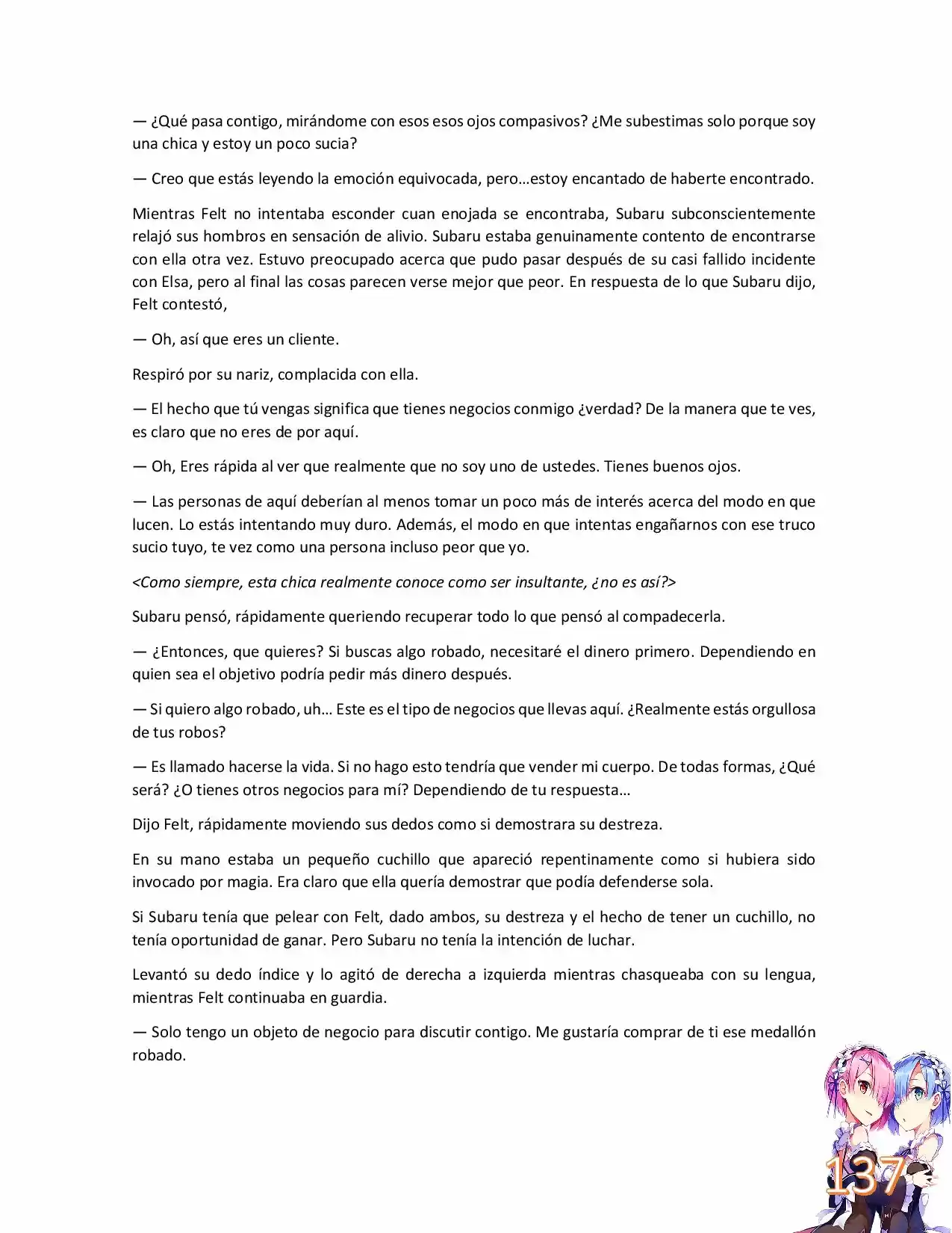 Re:Zero Kara Hajimeru Isekai Seikatsu Official Anthology - Capítulo 4 - Página 20 - LectorTMOo