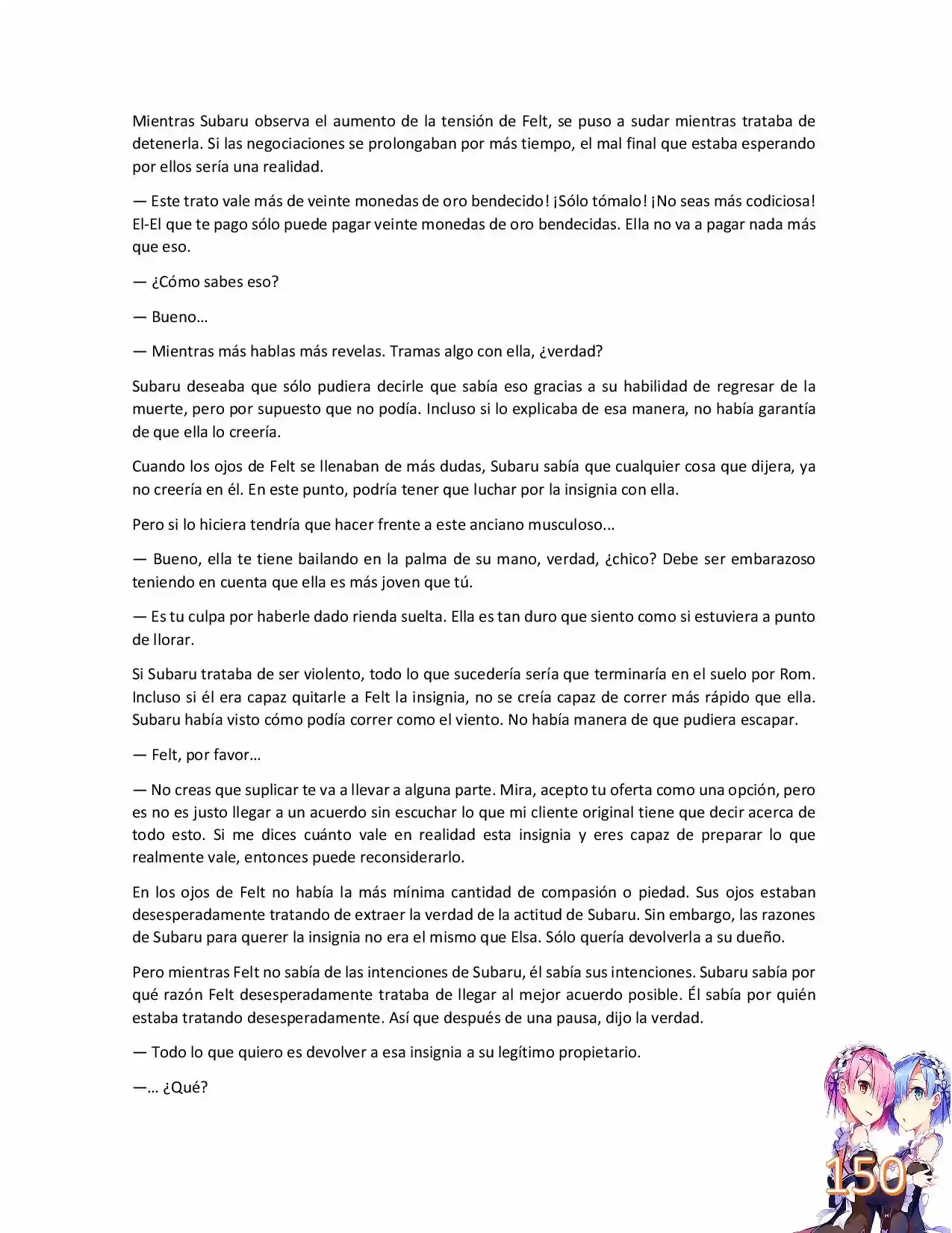 Re:Zero Kara Hajimeru Isekai Seikatsu Official Anthology - Capítulo 4 - Página 33 - LectorTMOo