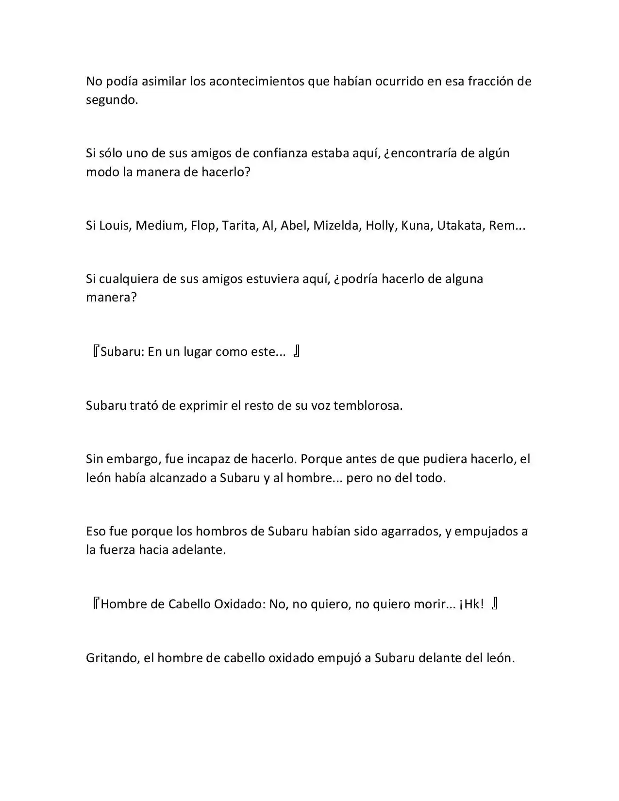 Re:Zero Kara Hajimeru Isekai Seikatsu (Novela) - Capítulo 400 - Página 44 - LectorTMOo