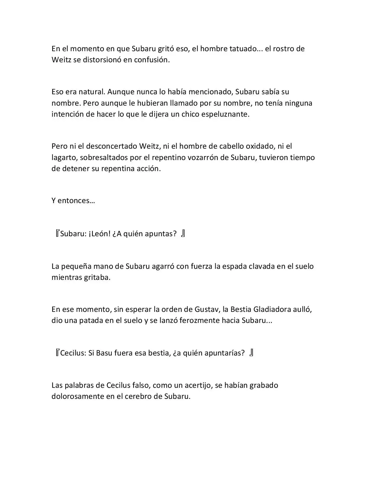 Re:Zero Kara Hajimeru Isekai Seikatsu (Novela) - Capítulo 400 - Página 90 - LectorTMOo
