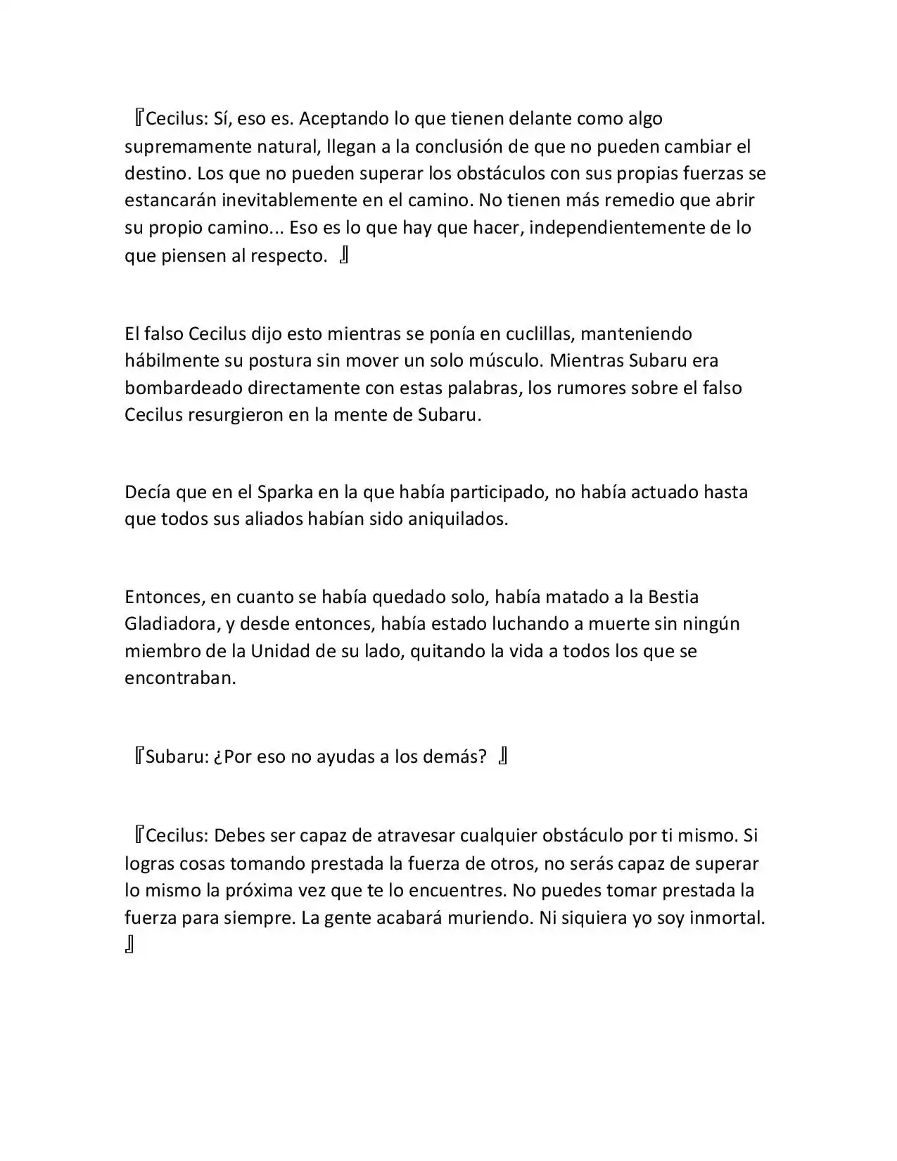 Re:Zero Kara Hajimeru Isekai Seikatsu (Novela) - Capítulo 403 - Página 35 - LectorTMOo