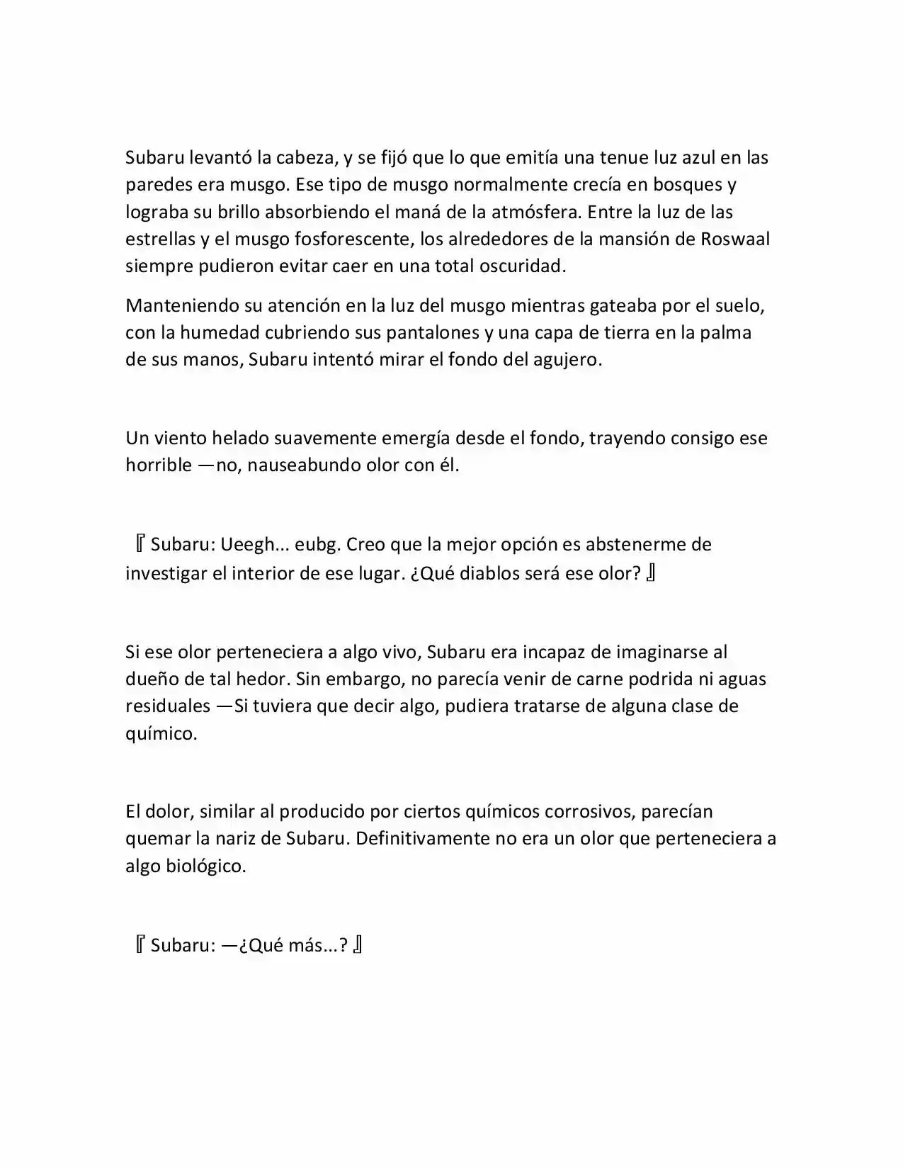 Re:Zero Kara Hajimeru Isekai Seikatsu (Novela) - Capítulo 41 - Página 7 - LectorTMOo