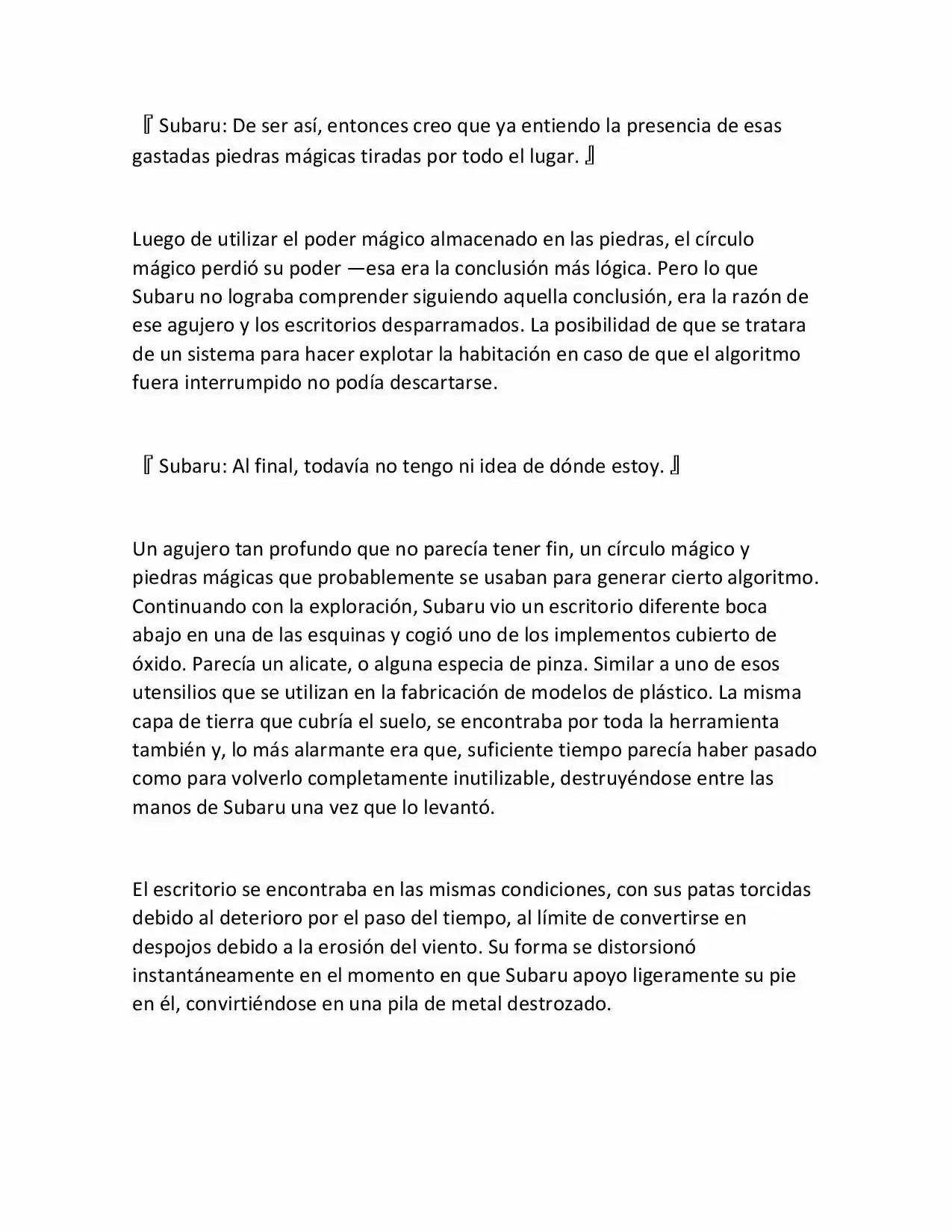 Re:Zero Kara Hajimeru Isekai Seikatsu (Novela) - Capítulo 41 - Página 9 - LectorTMOo
