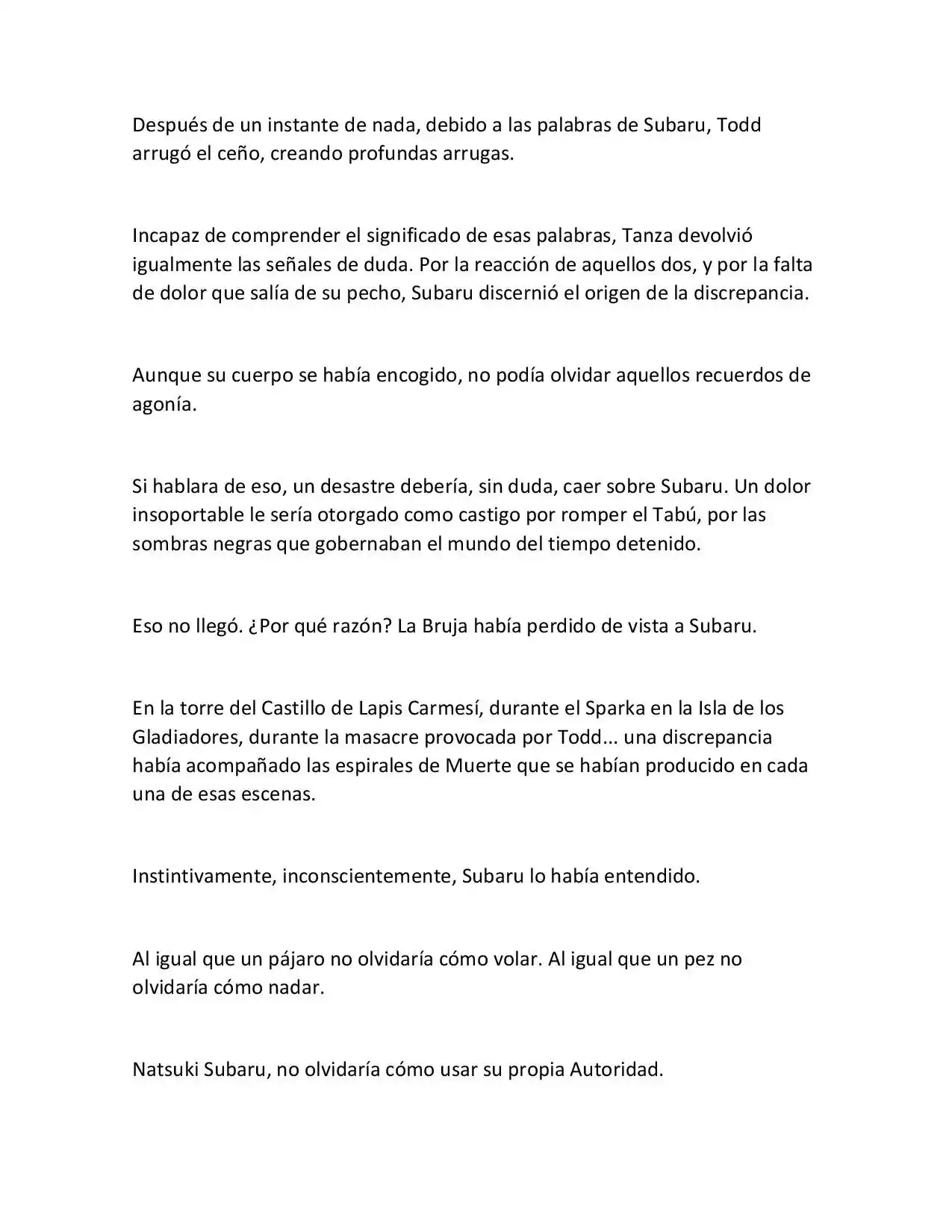Re:Zero Kara Hajimeru Isekai Seikatsu (Novela) - Capítulo 412 - Página 38 - LectorTMOo