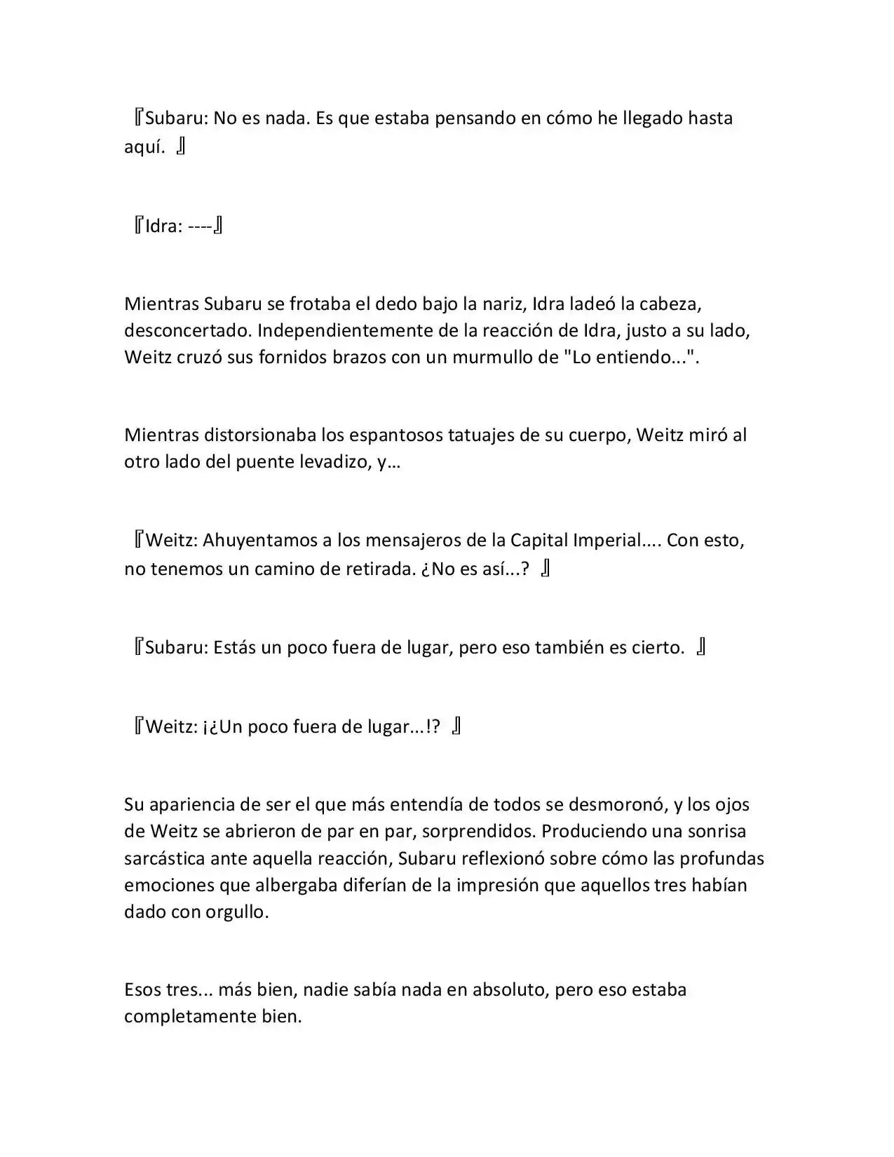 Re:Zero Kara Hajimeru Isekai Seikatsu (Novela) - Capítulo 412 - Página 71 - LectorTMOo