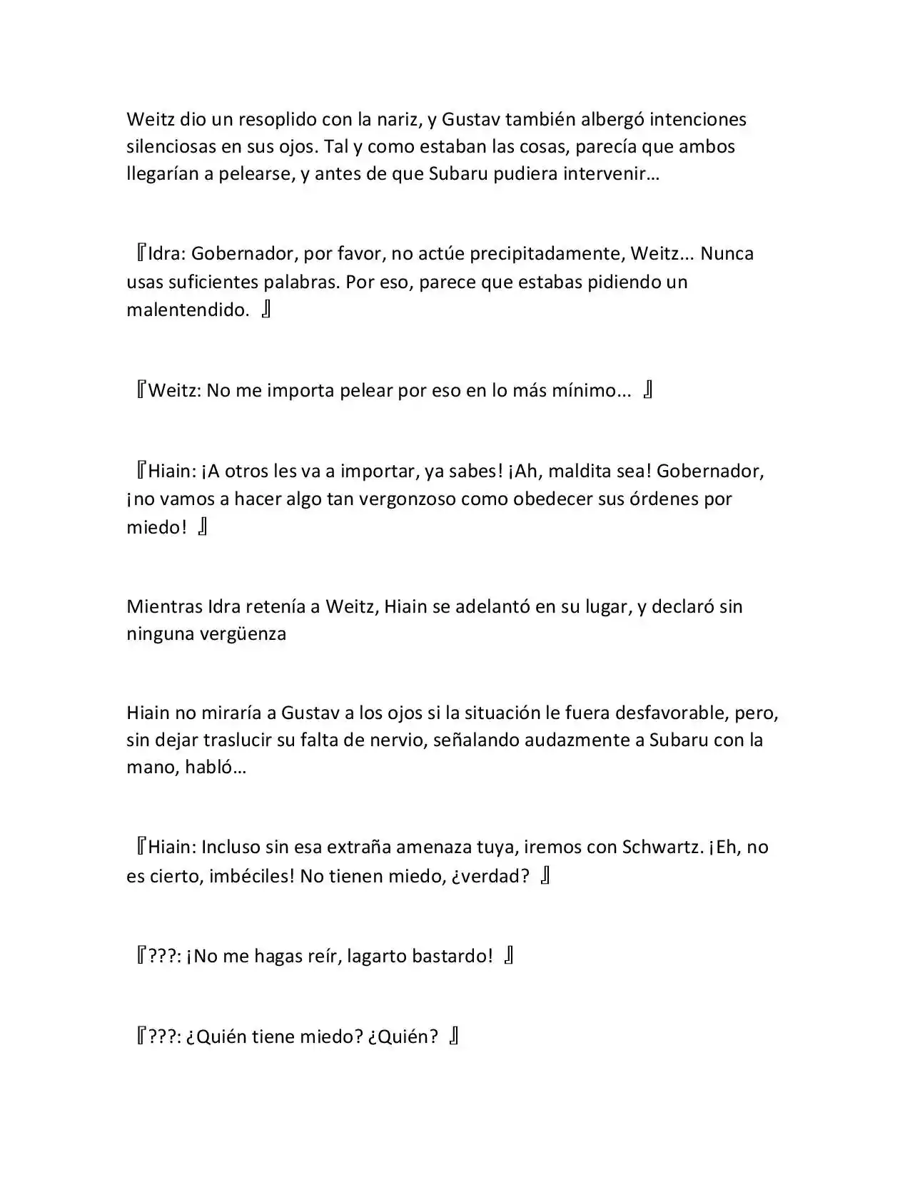 Re:Zero Kara Hajimeru Isekai Seikatsu (Novela) - Capítulo 412 - Página 74 - LectorTMOo