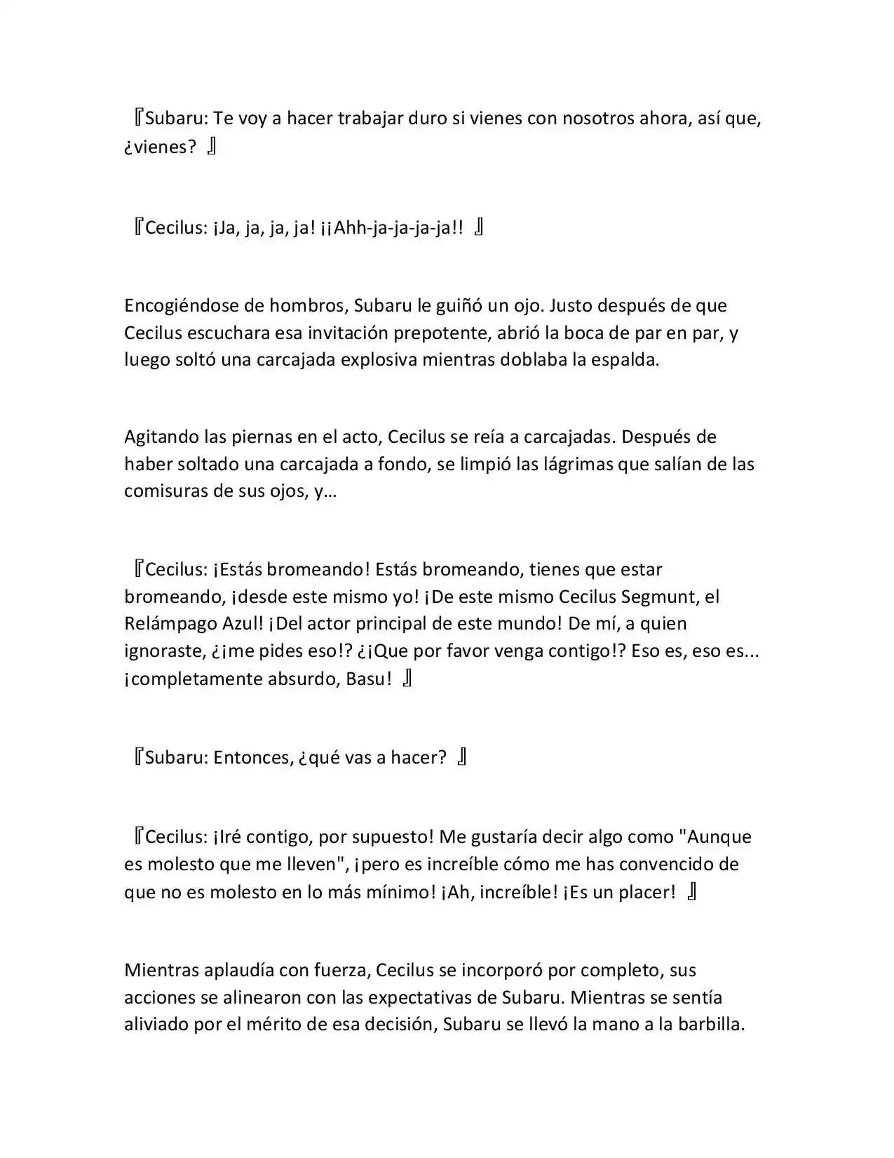 Re:Zero Kara Hajimeru Isekai Seikatsu (Novela) - Capítulo 412 - Página 78 - LectorTMOo