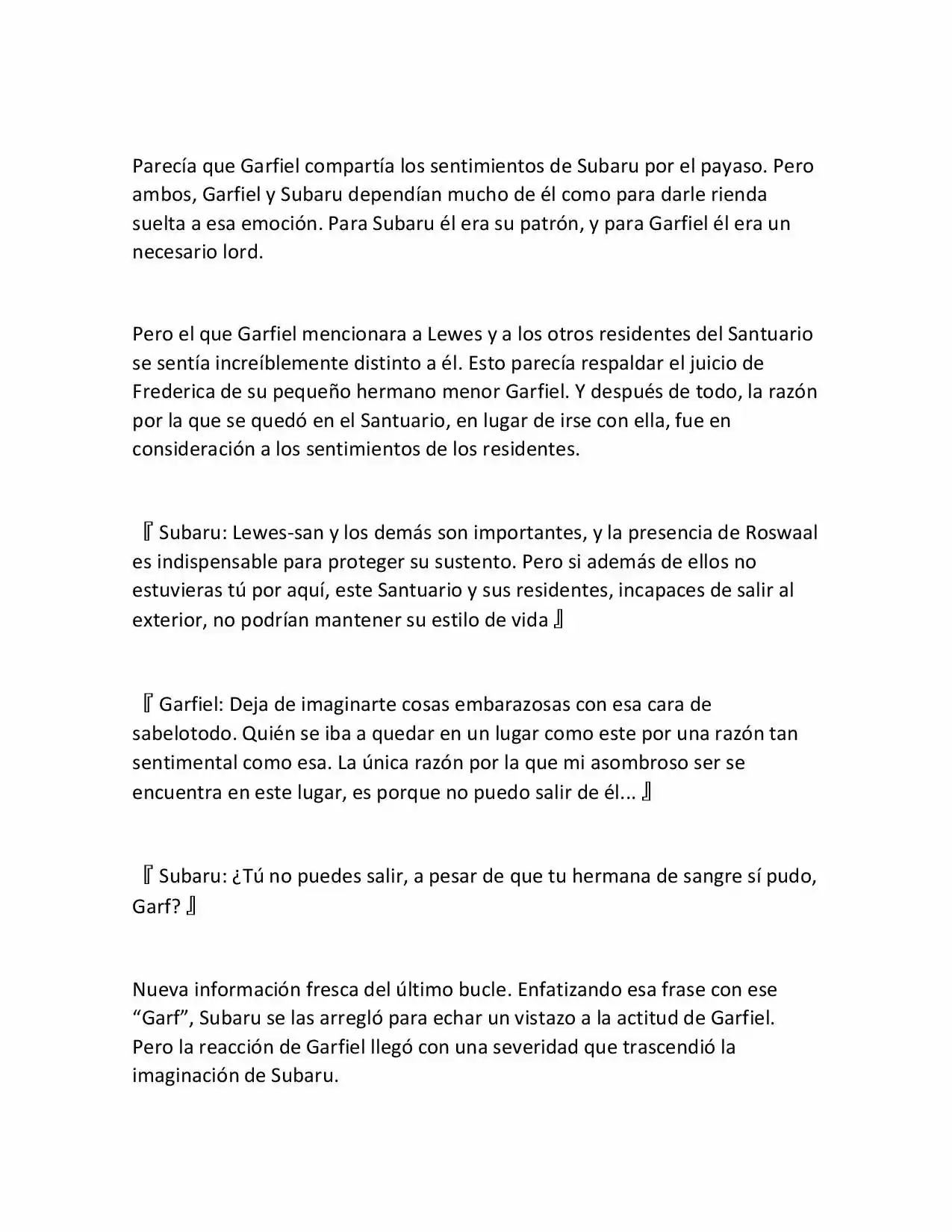 Re:Zero Kara Hajimeru Isekai Seikatsu (Novela) - Capítulo 43 - Página 10 - LectorTMOo