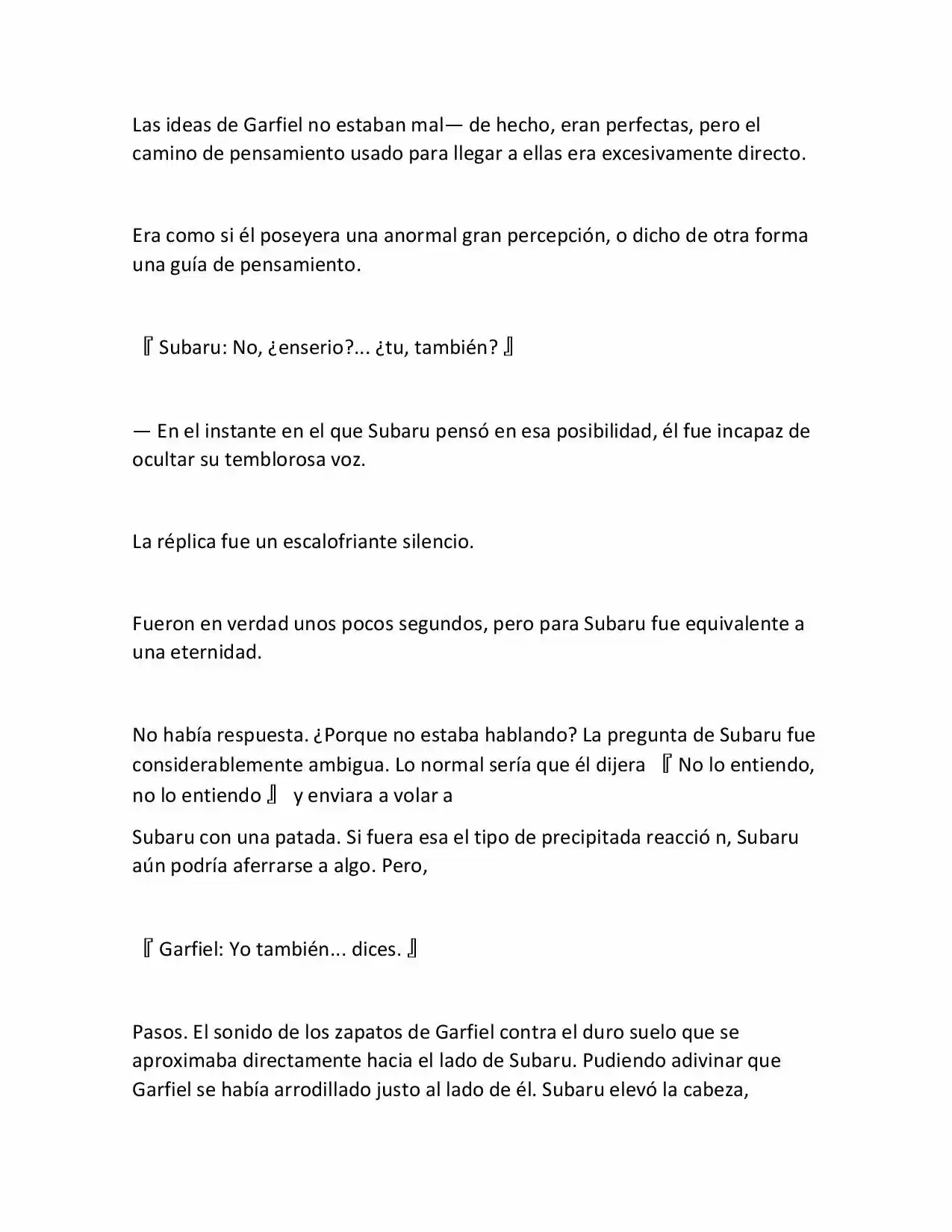 Re:Zero Kara Hajimeru Isekai Seikatsu (Novela) - Capítulo 43 - Página 12 - LectorTMOo