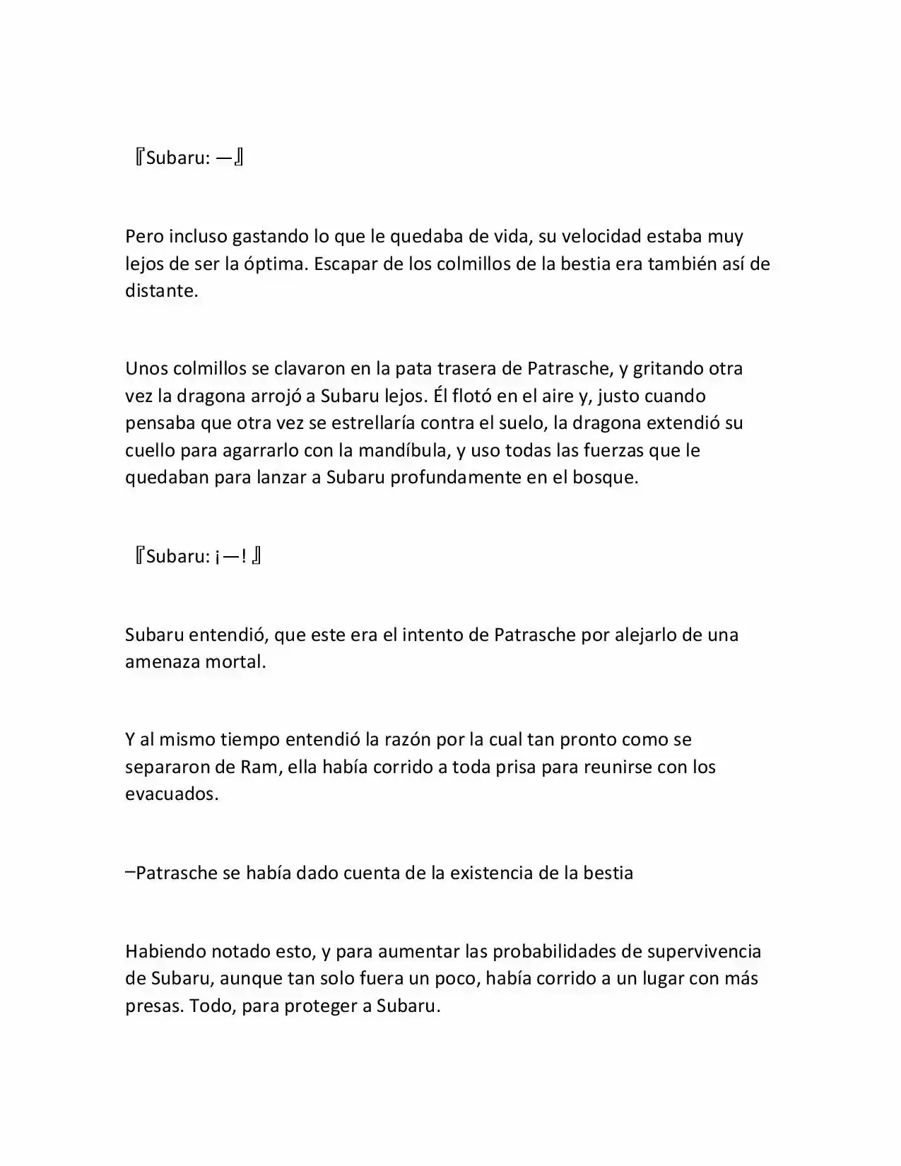 Re:Zero Kara Hajimeru Isekai Seikatsu (Novela) - Capítulo 47 - Página 14 - LectorTMOo