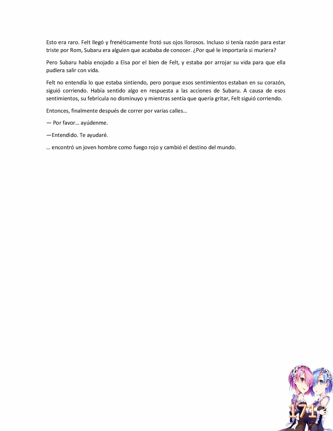 Re:Zero Kara Hajimeru Isekai Seikatsu Official Anthology - Capítulo 5 - Página 18 - LectorTMOo