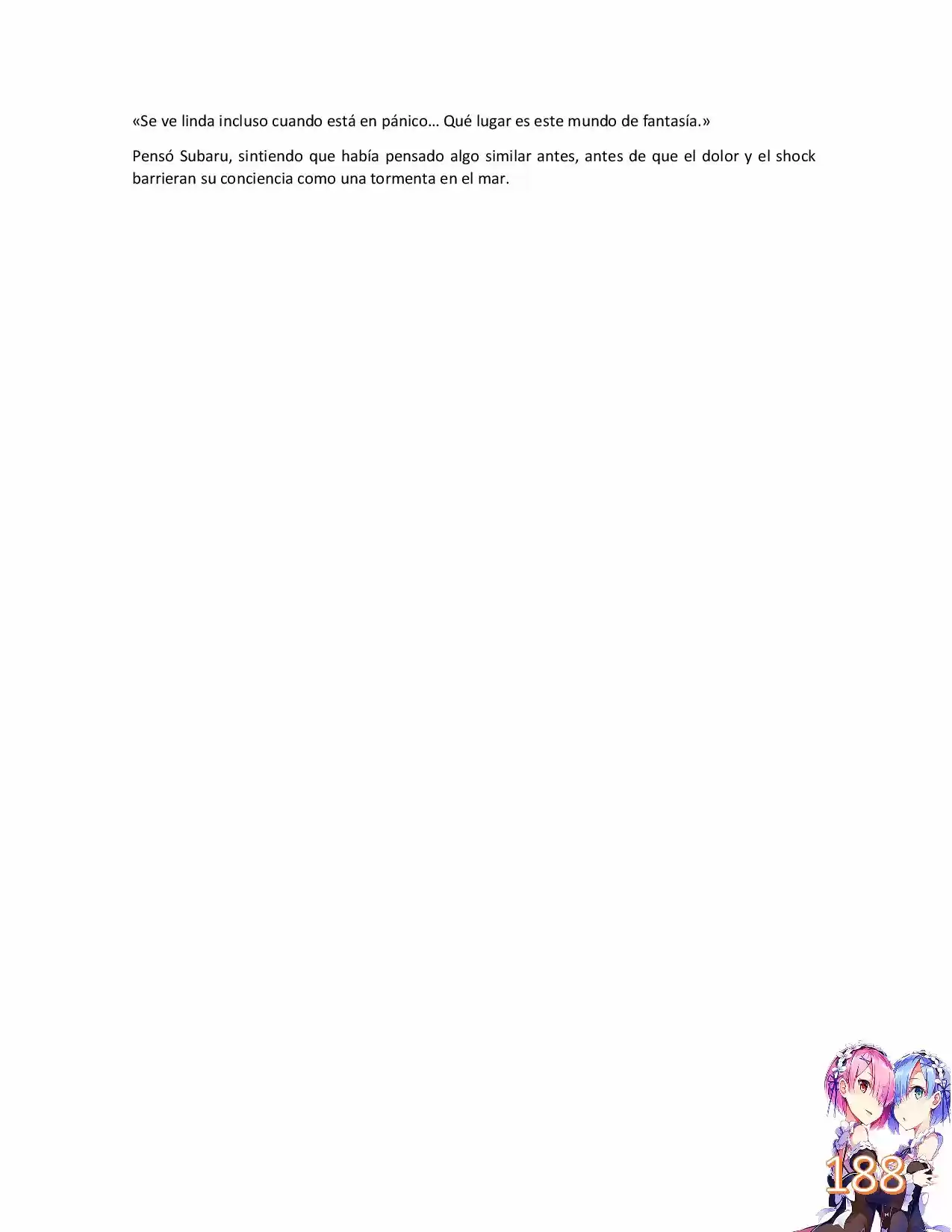 Re:Zero Kara Hajimeru Isekai Seikatsu Official Anthology - Capítulo 5 - Página 35 - LectorTMOo