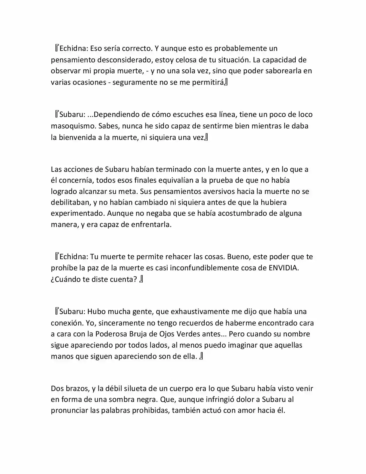 Re:Zero Kara Hajimeru Isekai Seikatsu (Novela) - Capítulo 50 - Página 9 - LectorTMOo
