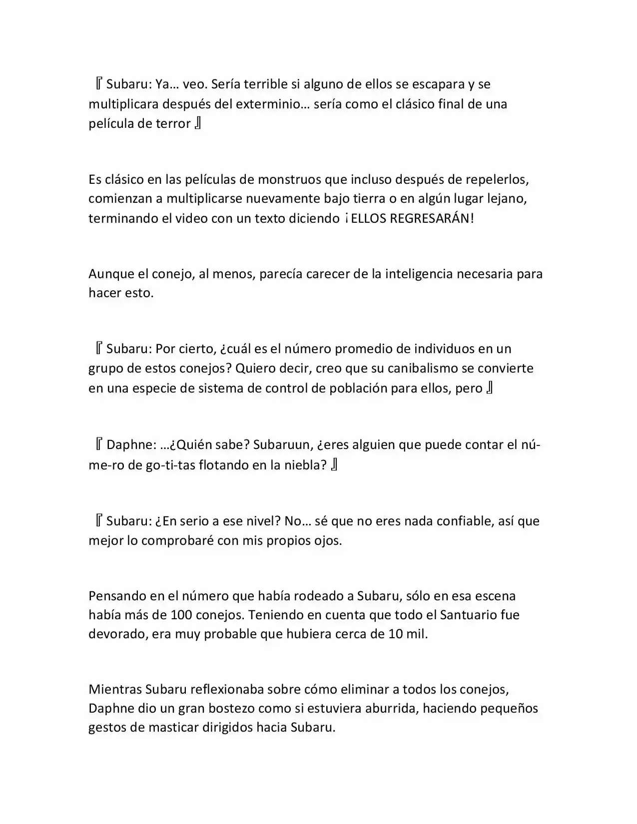 Re:Zero Kara Hajimeru Isekai Seikatsu (Novela) - Capítulo 53 - Página 8 - LectorTMOo