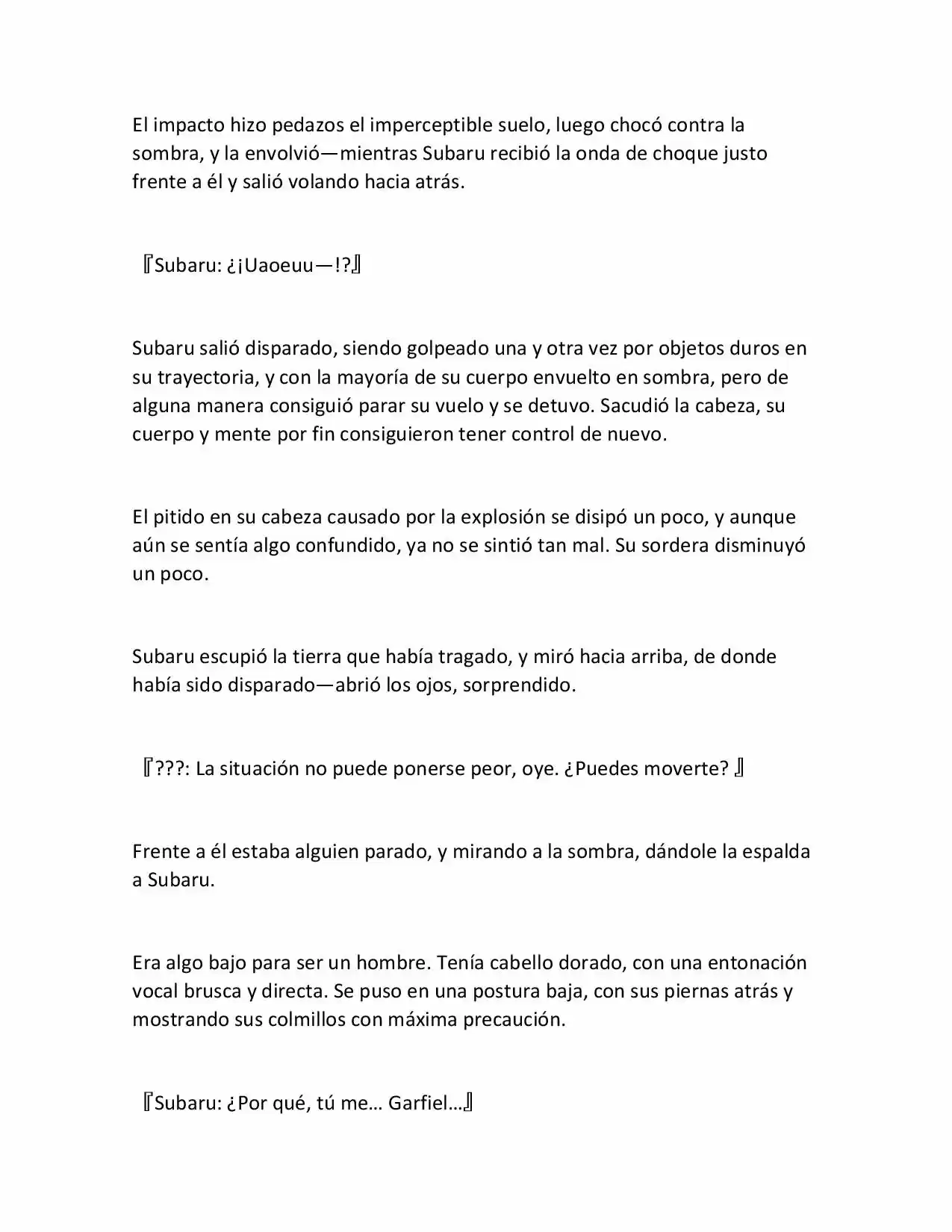 Re:Zero Kara Hajimeru Isekai Seikatsu (Novela) - Capítulo 54 - Página 14 - LectorTMOo