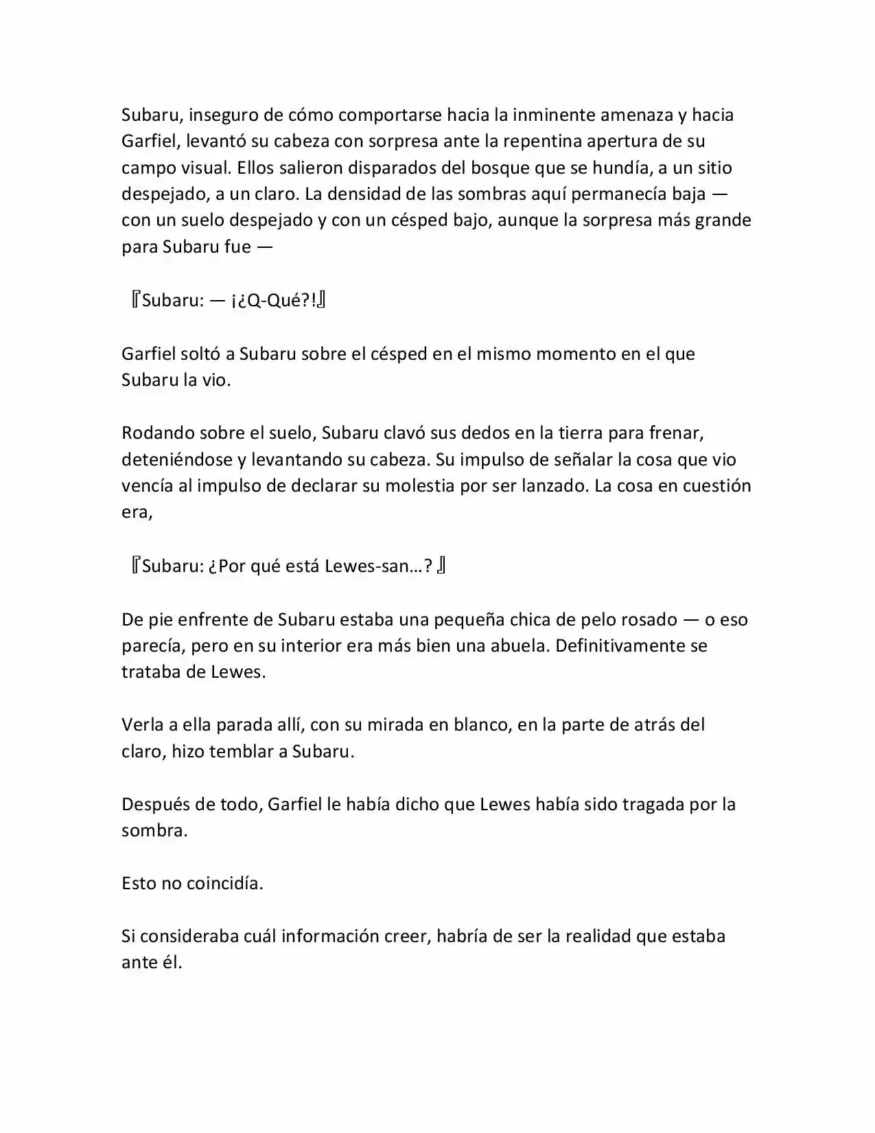 Re:Zero Kara Hajimeru Isekai Seikatsu (Novela) - Capítulo 55 - Página 8 - LectorTMOo