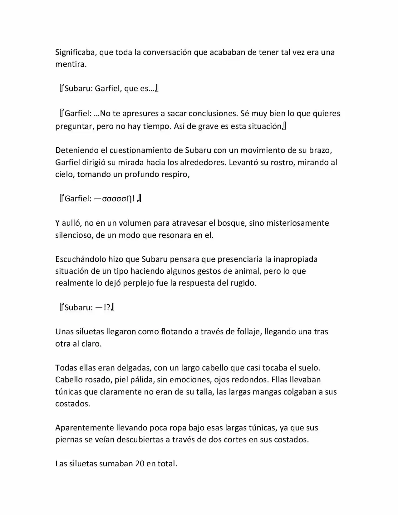 Re:Zero Kara Hajimeru Isekai Seikatsu (Novela) - Capítulo 55 - Página 9 - LectorTMOo